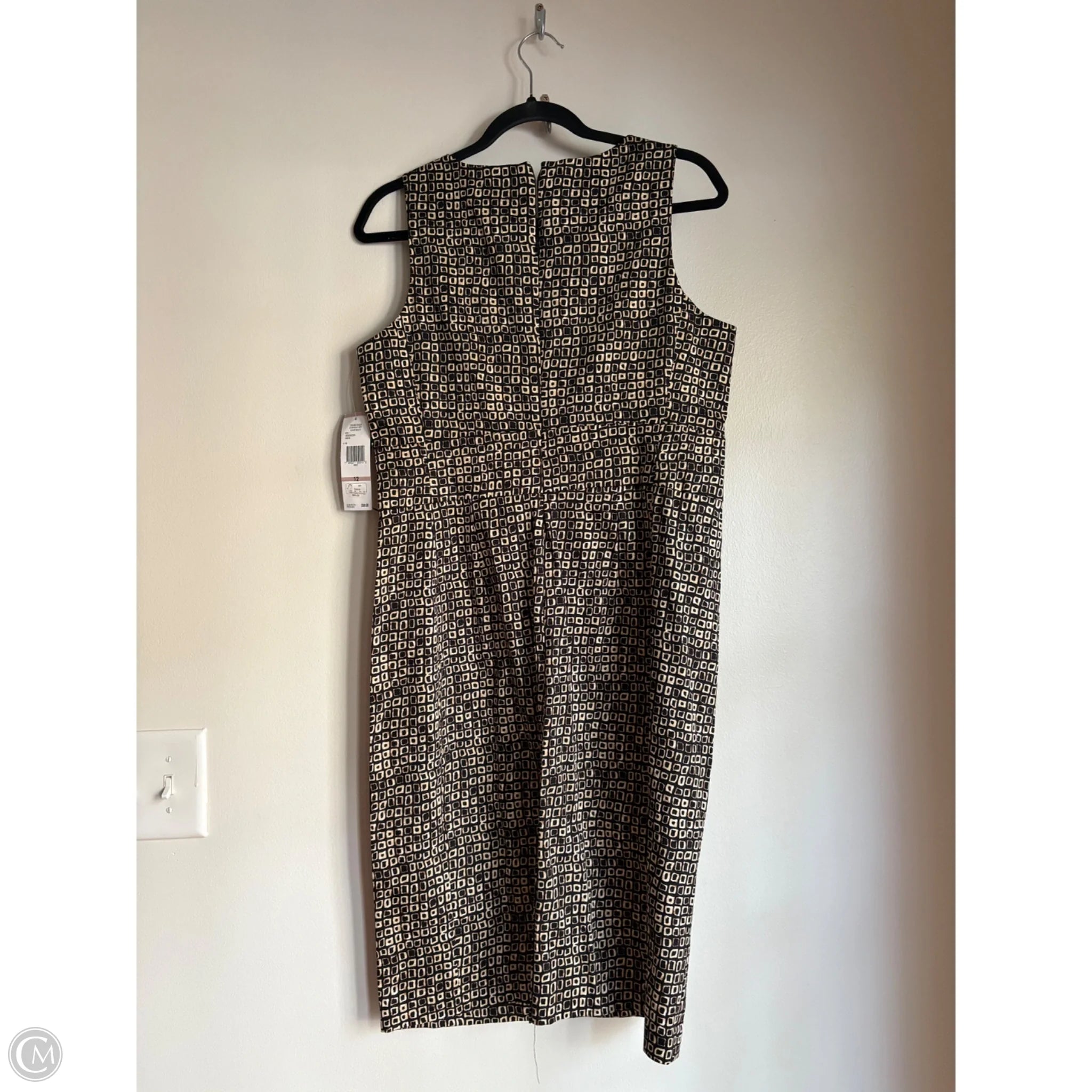 Dress Work By Evan-picone In Black & Brown, Size: L - Image 2