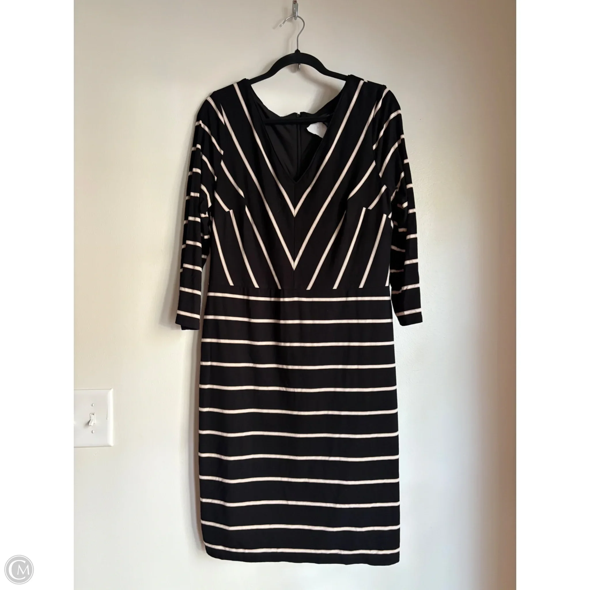 Dress Work By White House Black Market In Black, Size: L - Image 1