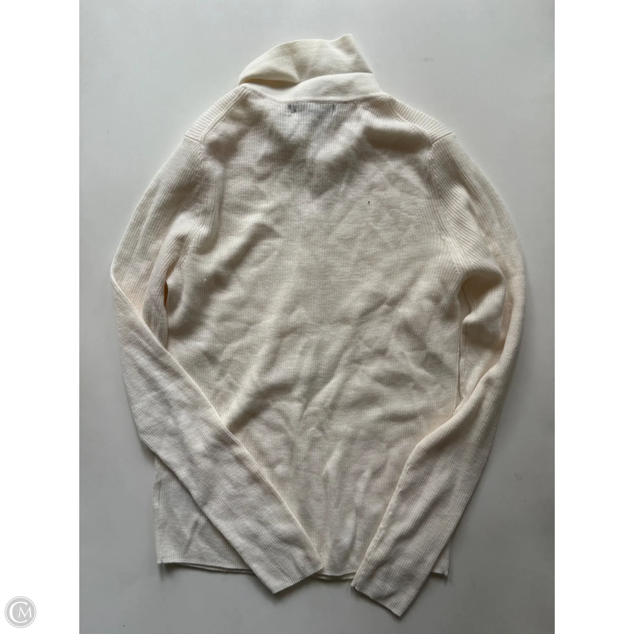Sweater By Banana Republic In Cream, Size: M - Image 2