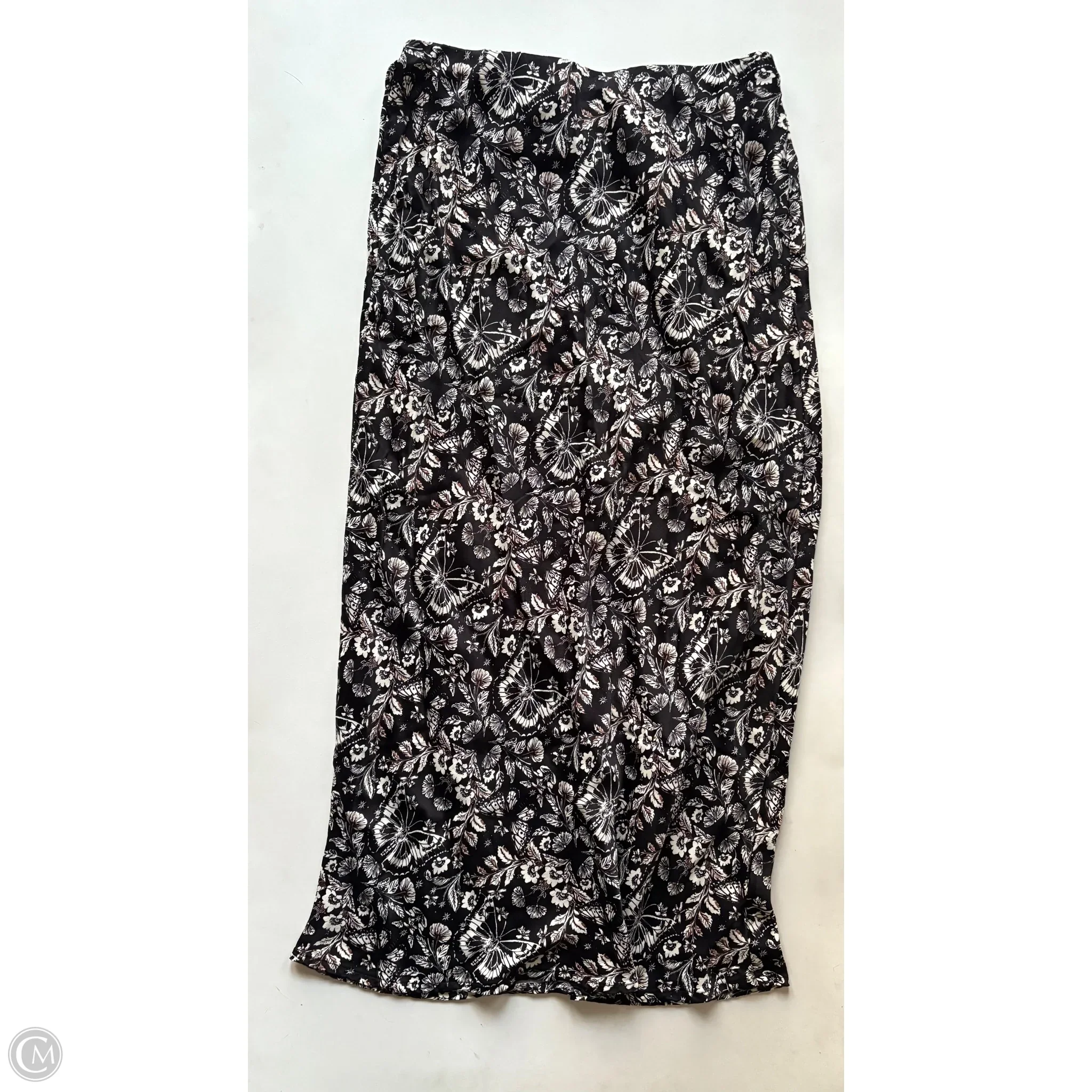 Skirt Maxi By Anthropologie In Black, Size: M - Image 1