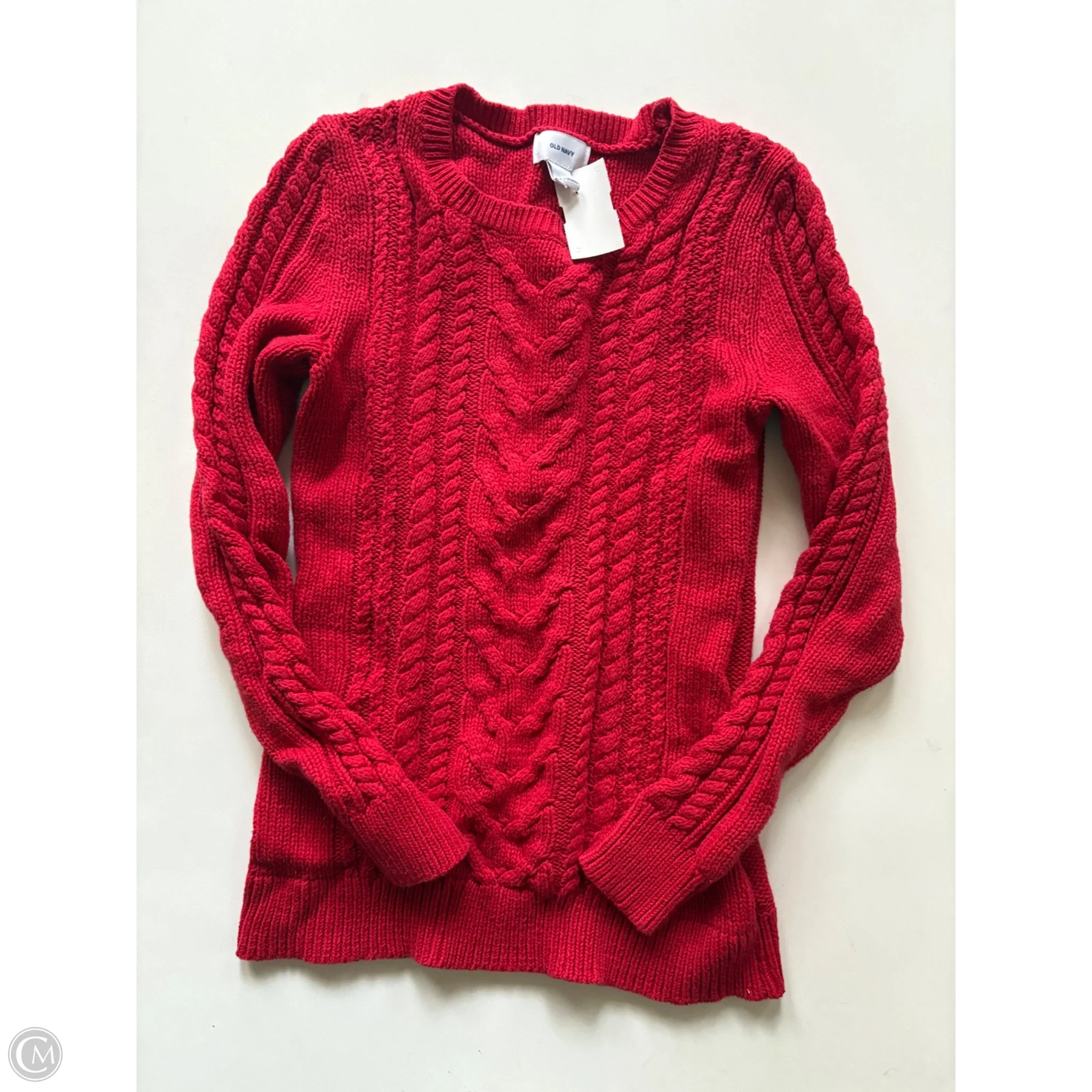 Sweater By Old Navy In Red, Size: Xs - Image 1