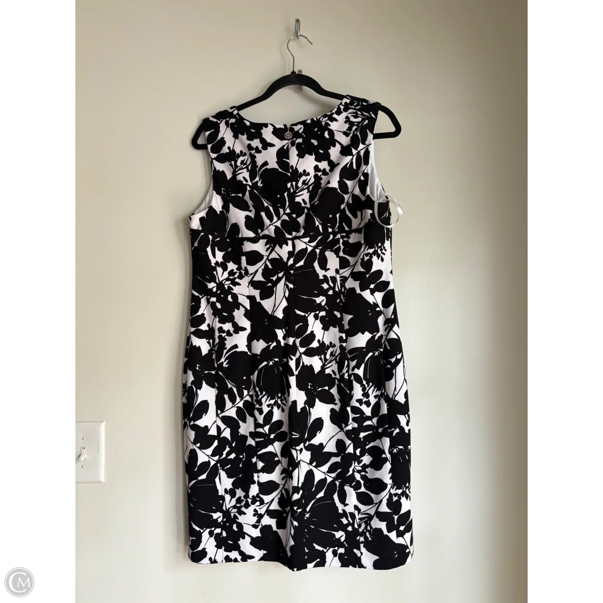 Dress Work By Tommy Hilfiger In Black & White, Size: L - Image 2