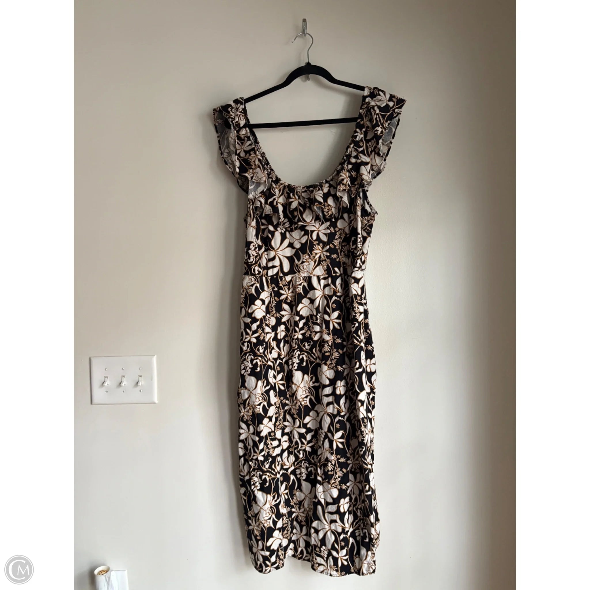 Dress Casual Maxi By Ava & Viv In Black, Size: 1x - Image 1