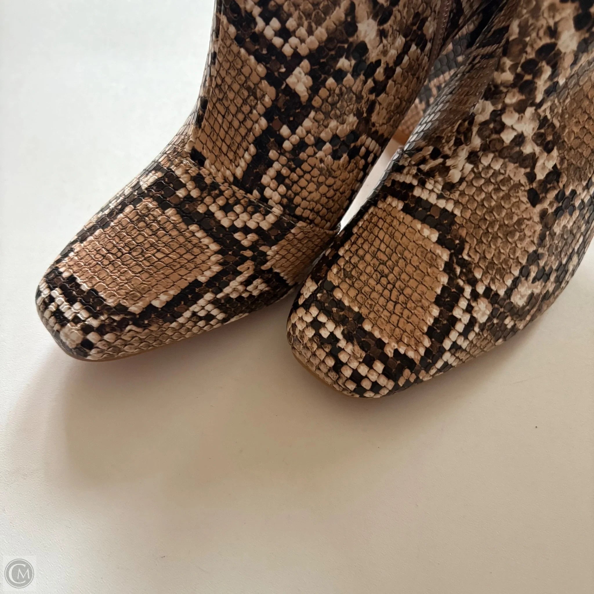 Boots Ankle Heels By Lulus In Animal Print, Size: 6 - Image 3
