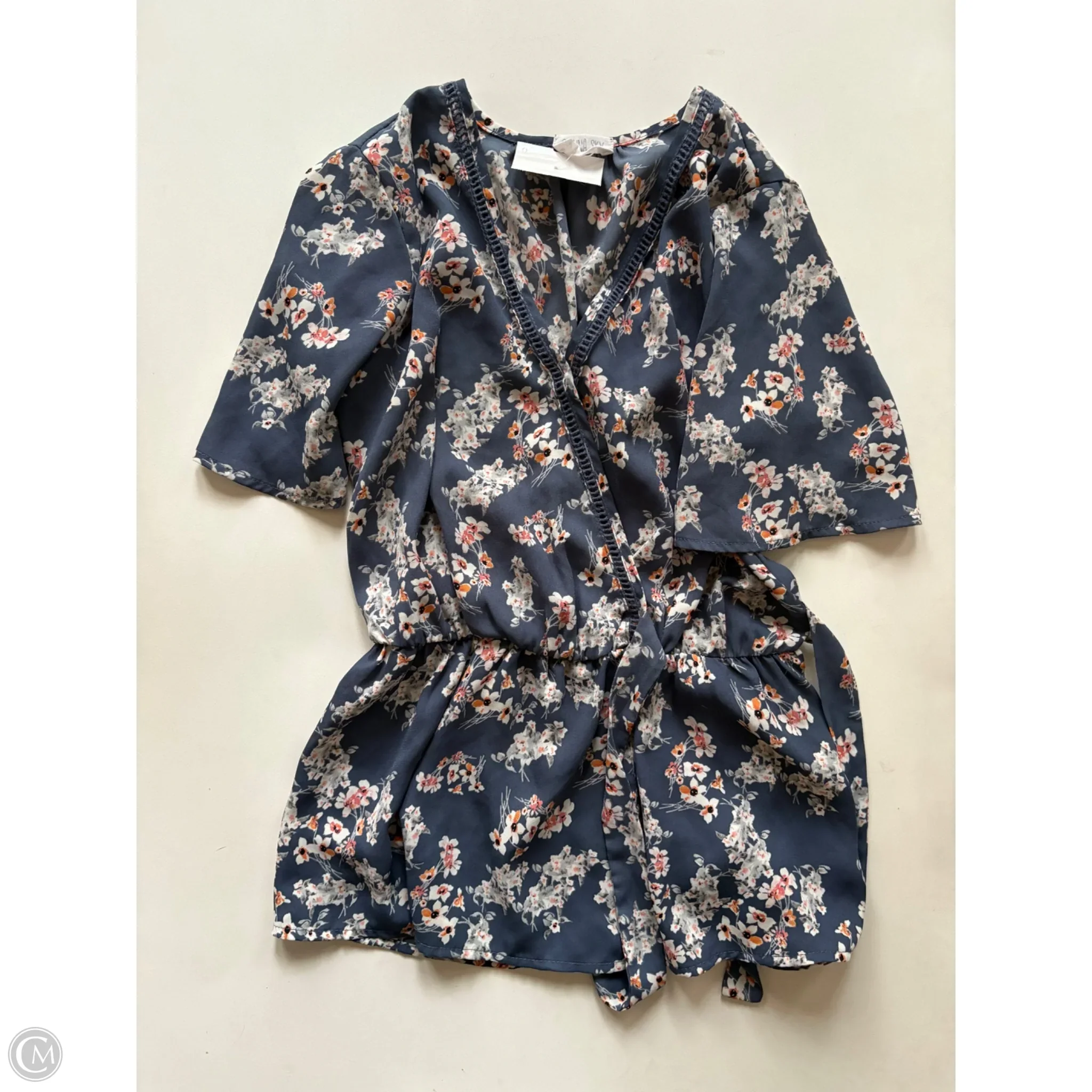 Blouse Short Sleeve By Sienna Sky In Floral Print, Size: S - Image 1