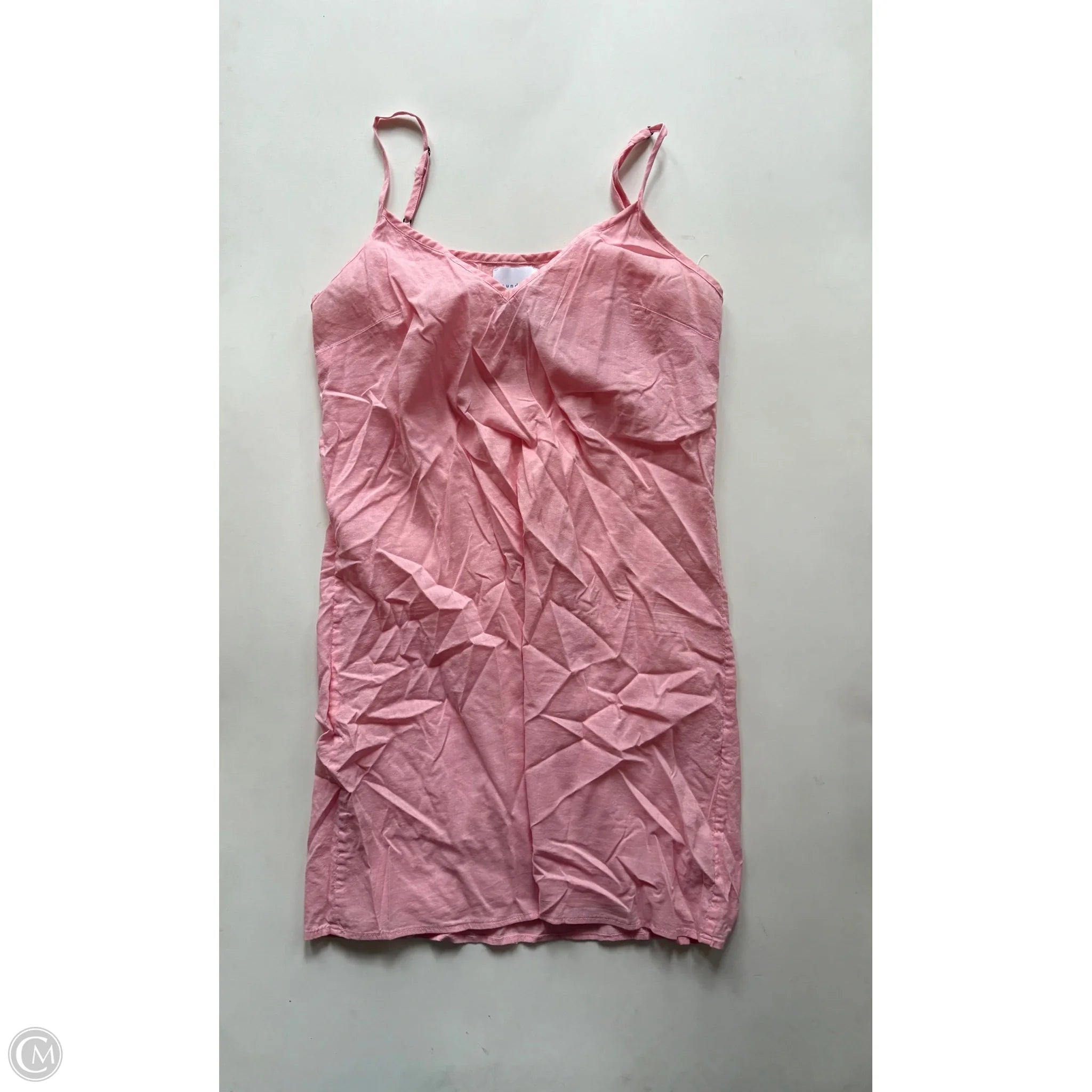 Dress Casual Midi By Sunday In Peach, Size: Xs - Image 1