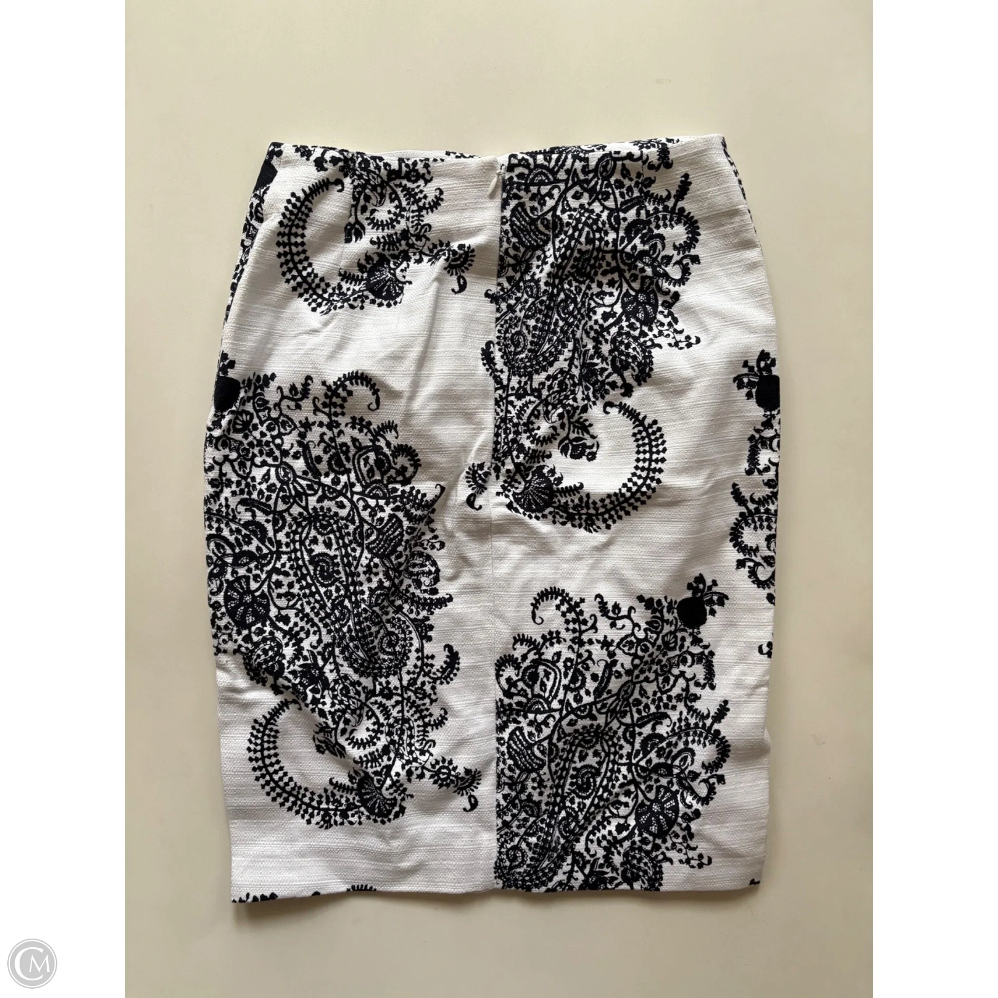 Skirt Midi By Loft In Navy, Size: 2 - Image 2