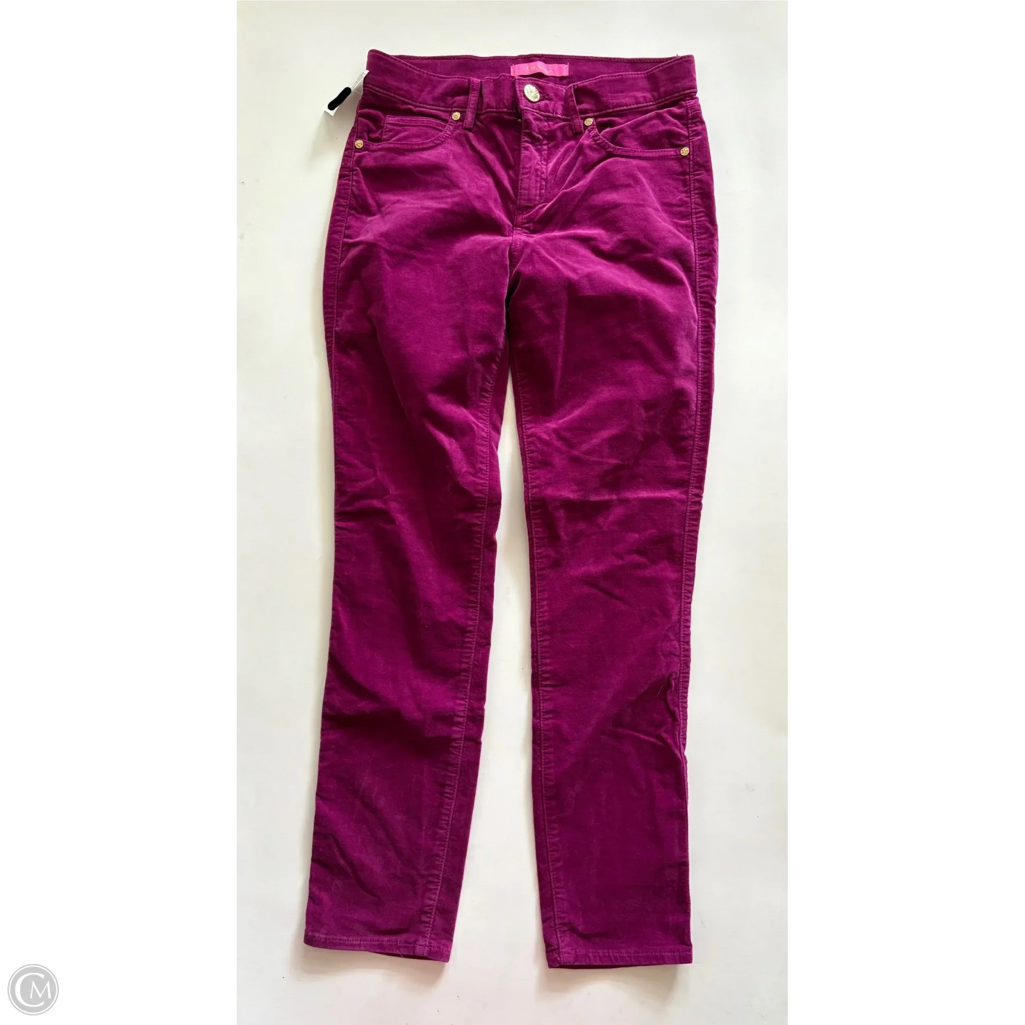 Pants Designer By Lilly Pulitzer In Purple, Size: 6 - Image 1