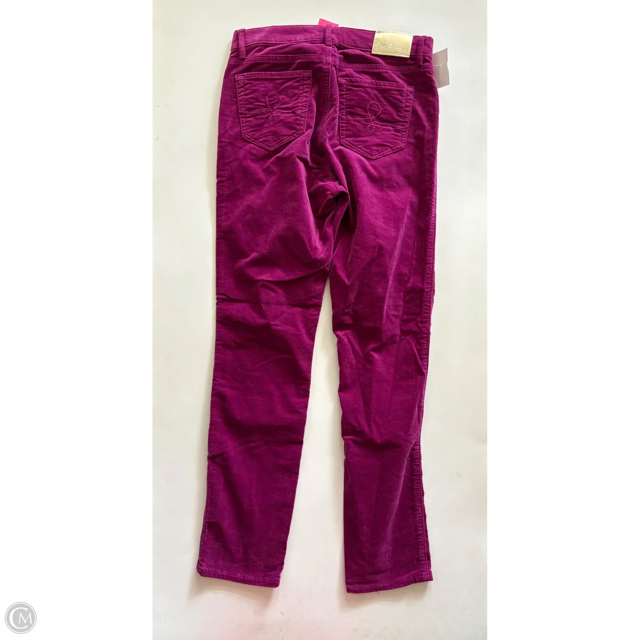 Pants Designer By Lilly Pulitzer In Purple, Size: 6 - Image 2