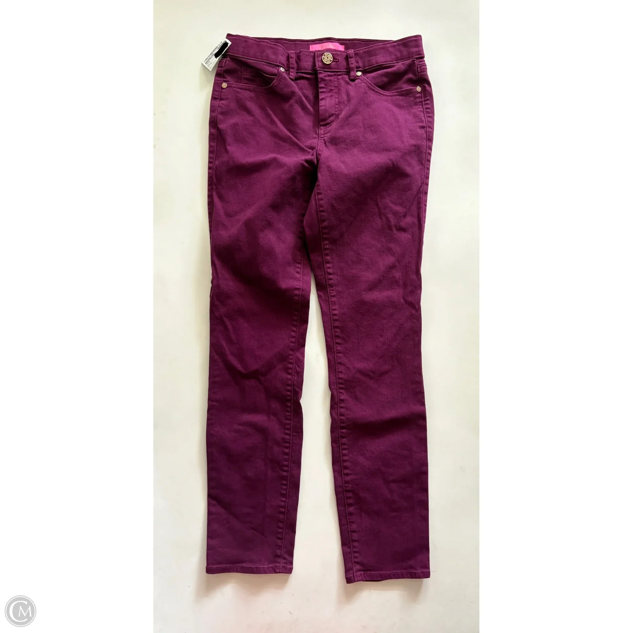 Jeans Designer By Lilly Pulitzer In Purple, Size: 4 - Image 1