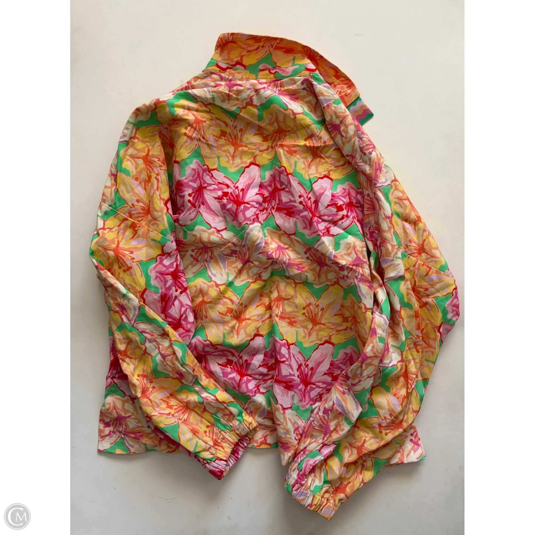 Blouse Short Sleeve By Emily Mccarthy In Multi-colored, Size: Xs - Image 2