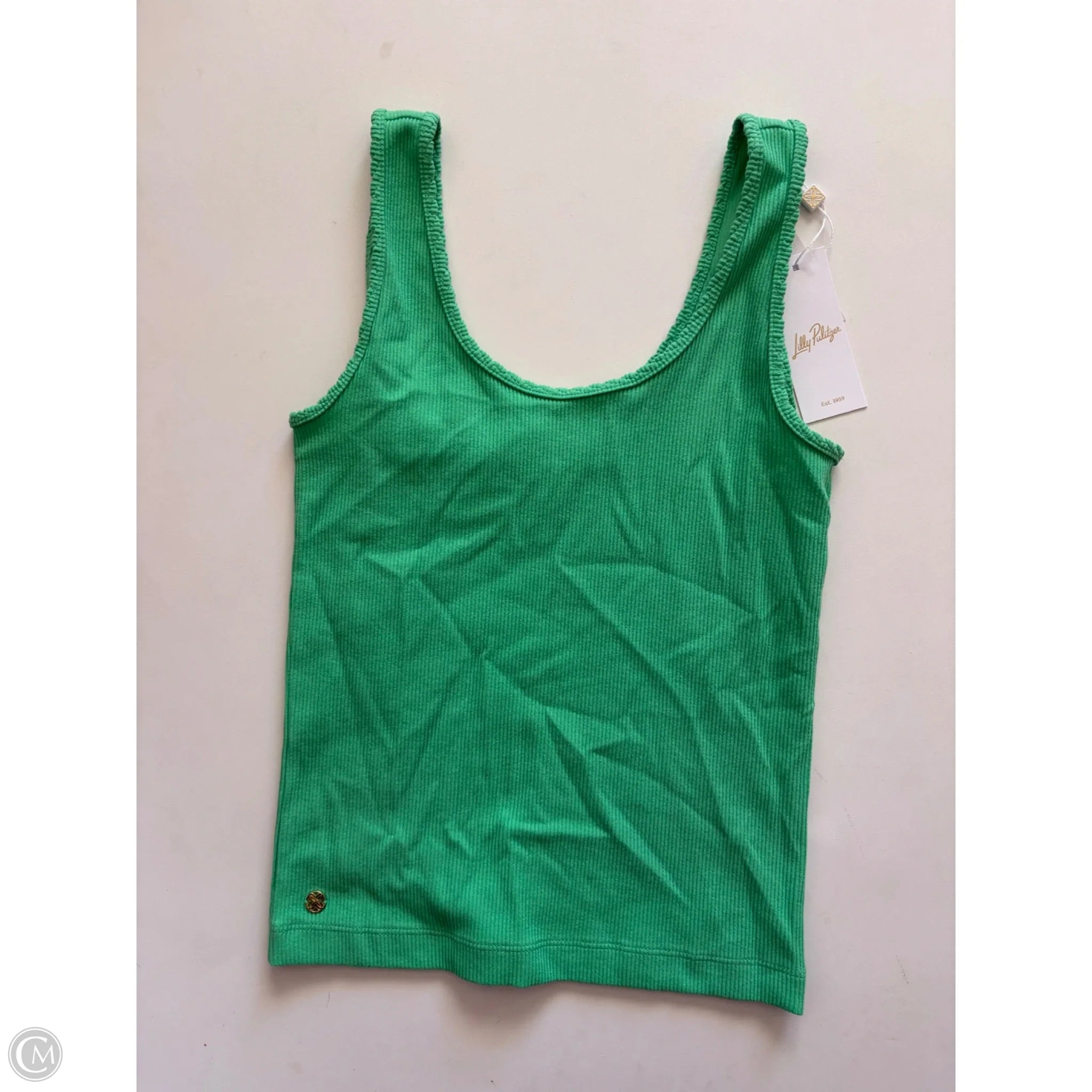 Tank Top Designer By Lilly Pulitzer In Green, Size: Xs - Image 1