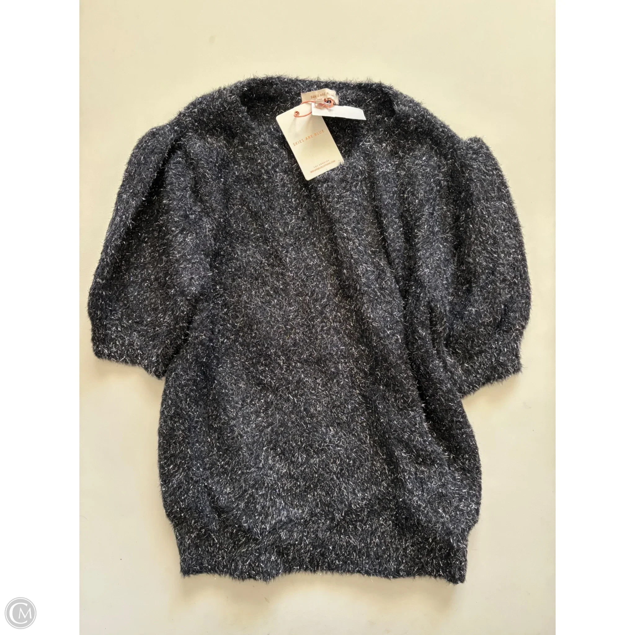 Sweater By Skies Are Blue In Black, Size: Xs - Image 1