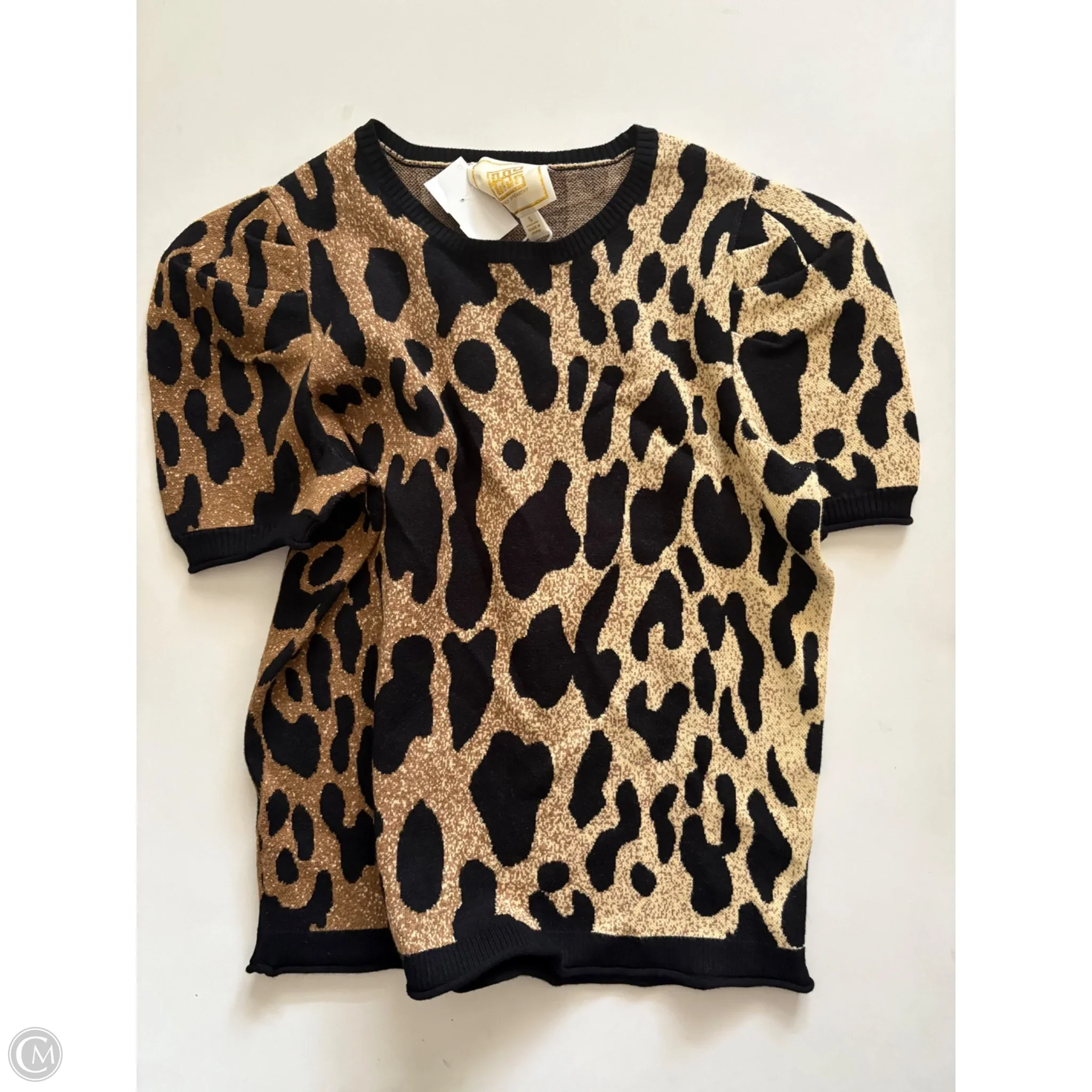 Sweater By Emily McCarthy In Animal Print, Size: S - Image 1