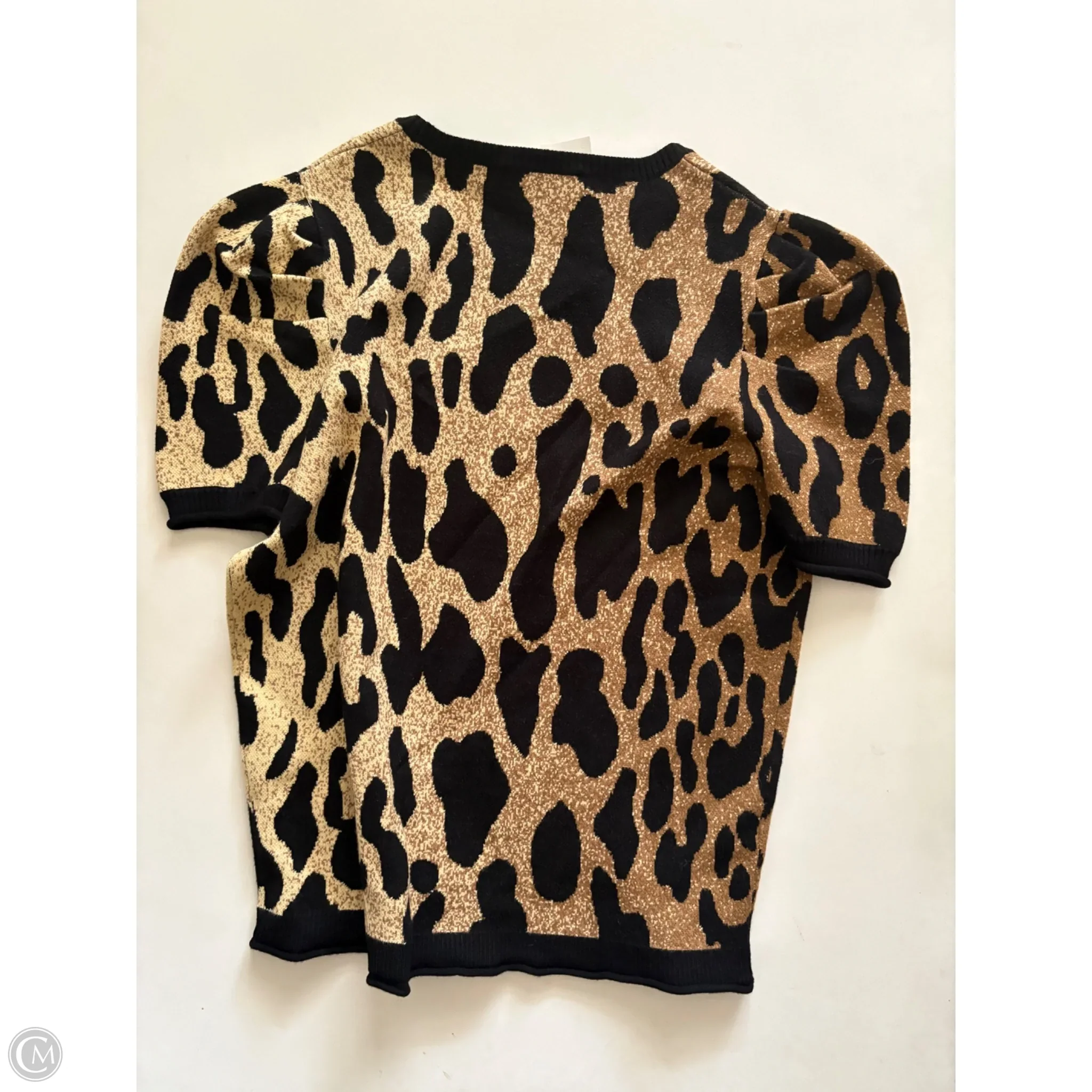 Sweater By Emily McCarthy In Animal Print, Size: S - Image 2