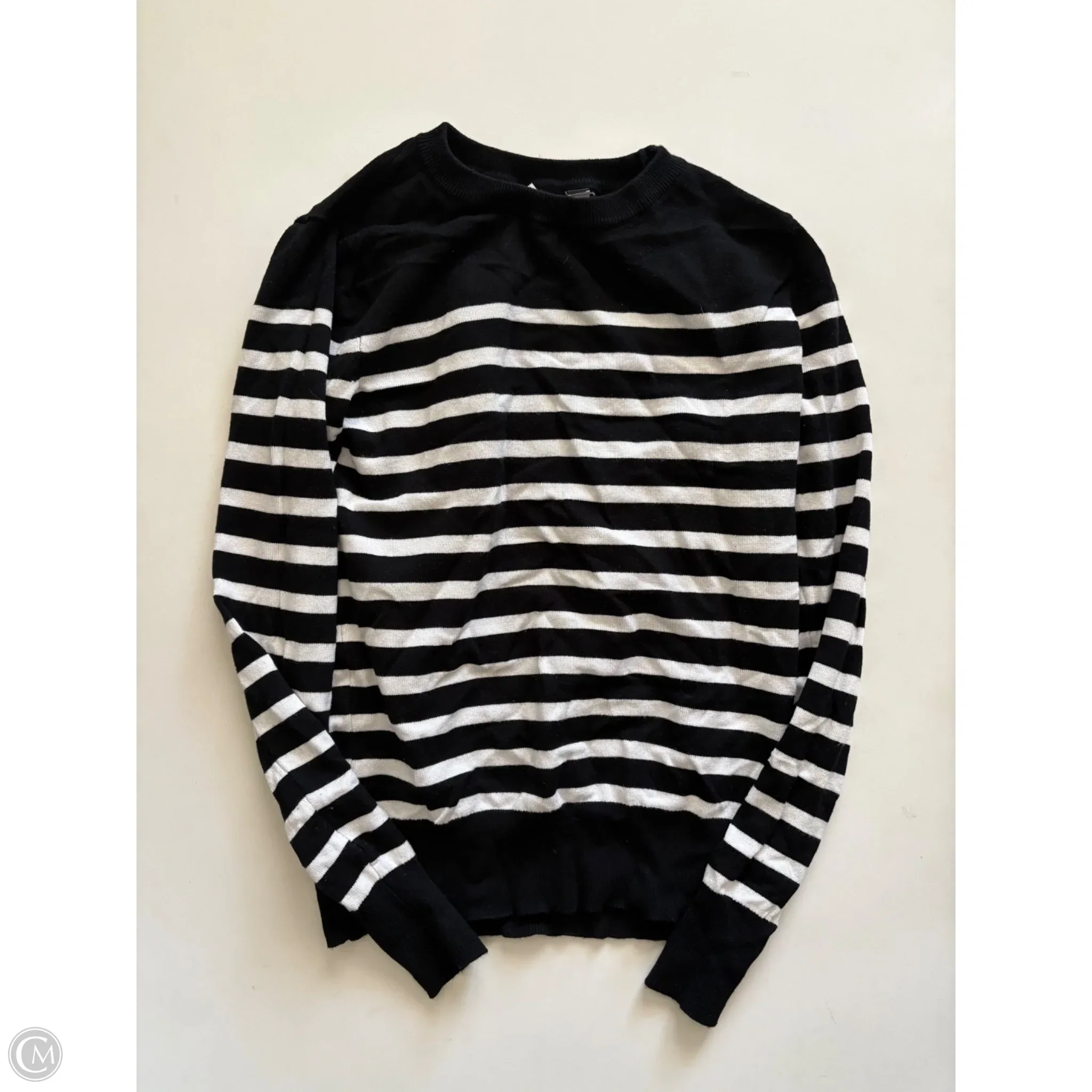 Sweater By Tahari In Striped Pattern, Size: Xs - Image 1
