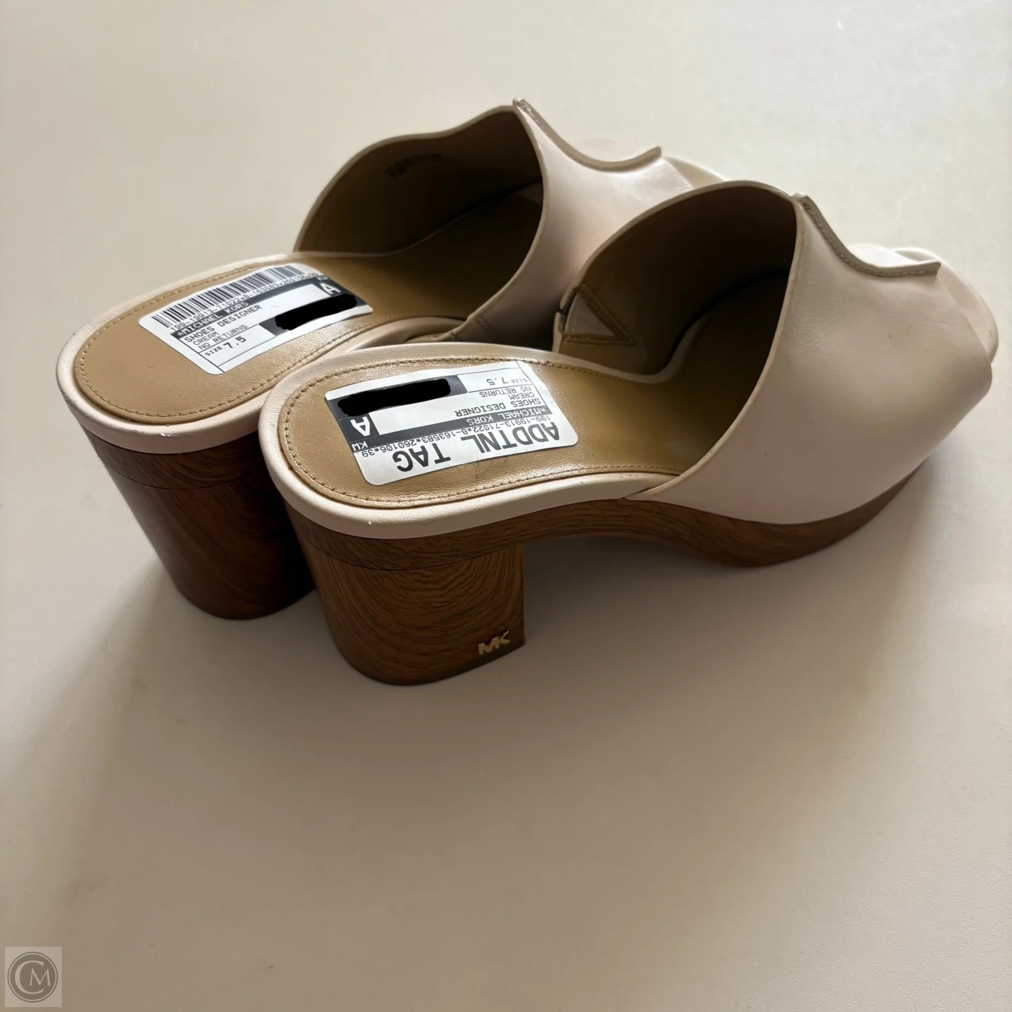 Shoes Designer By Michael Kors In Cream, Size: 7.5 - Image 2