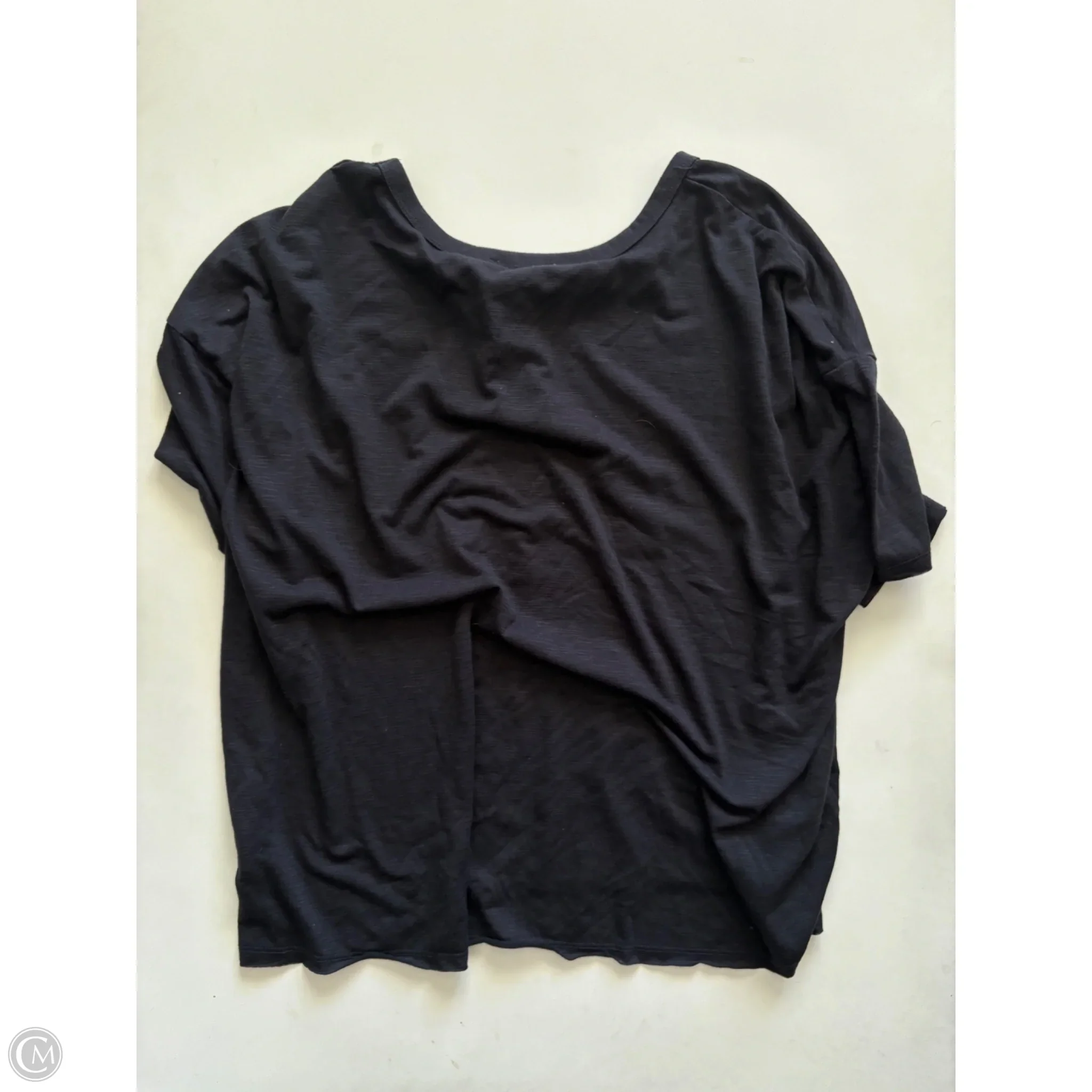 Top Short Sleeve Basic By Sofia By Sofia Vergara In Black, Size: Xl - Image 2