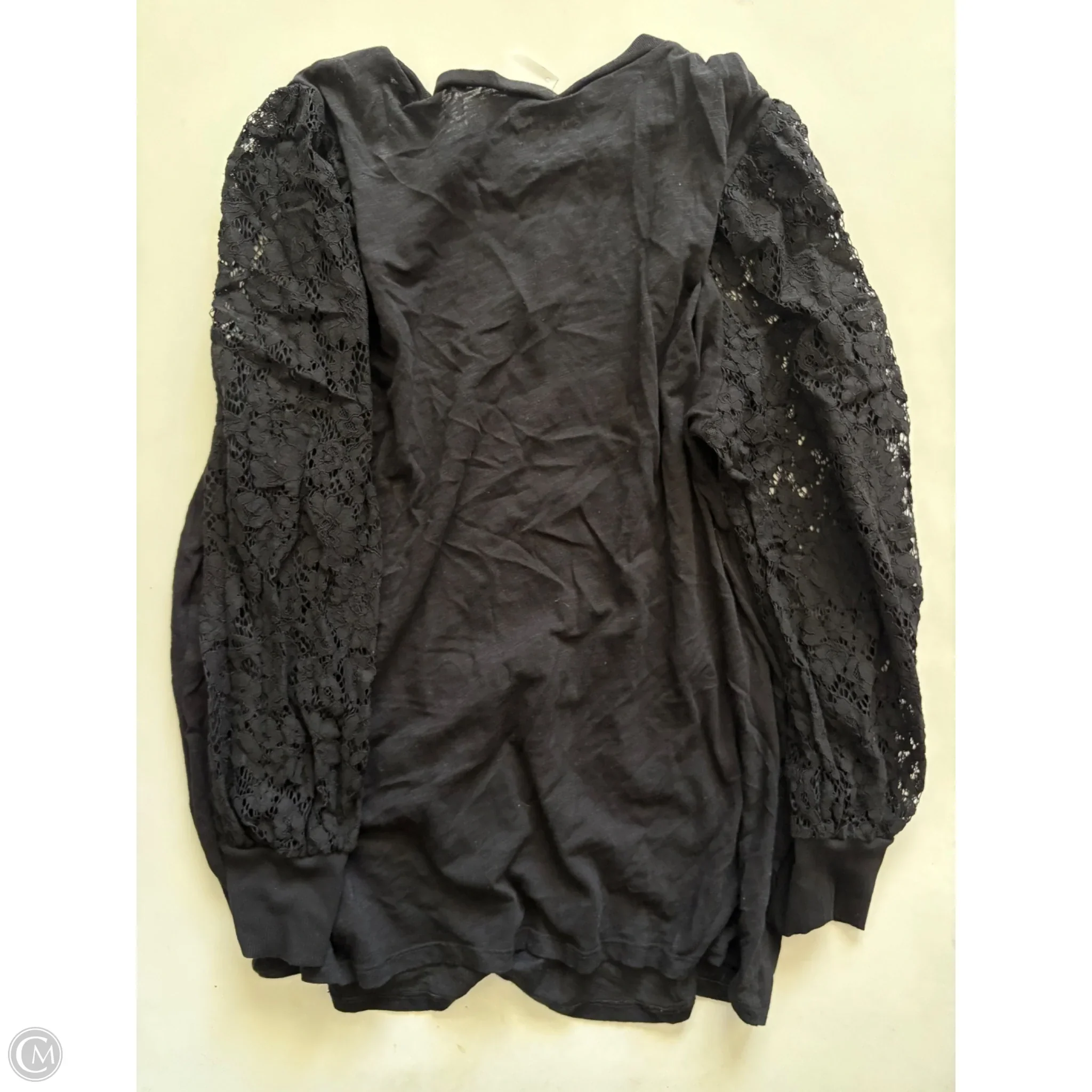 Top Long Sleeve By Torrid In Black, Size: 1x - Image 2