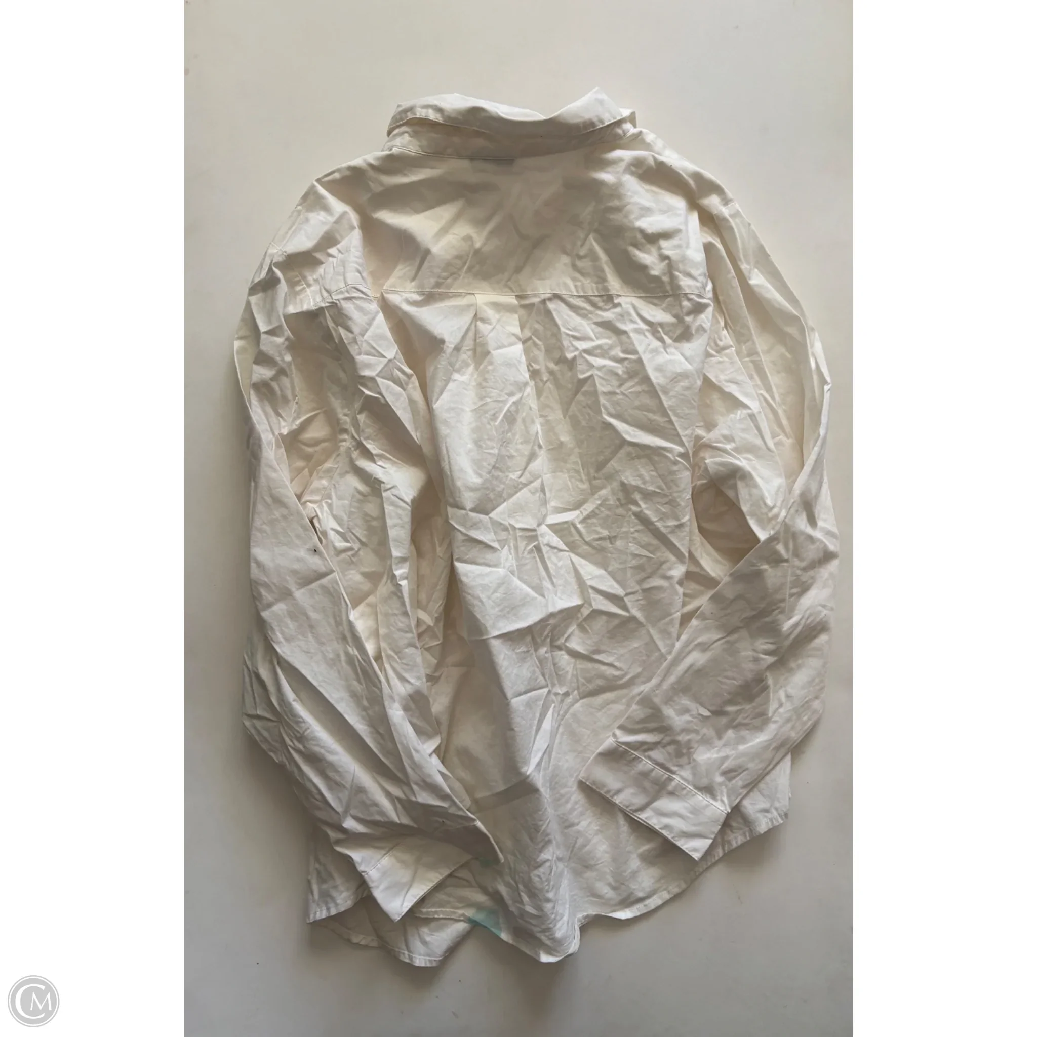 Top Long Sleeve By Torrid In Cream, Size: 2x - Image 2