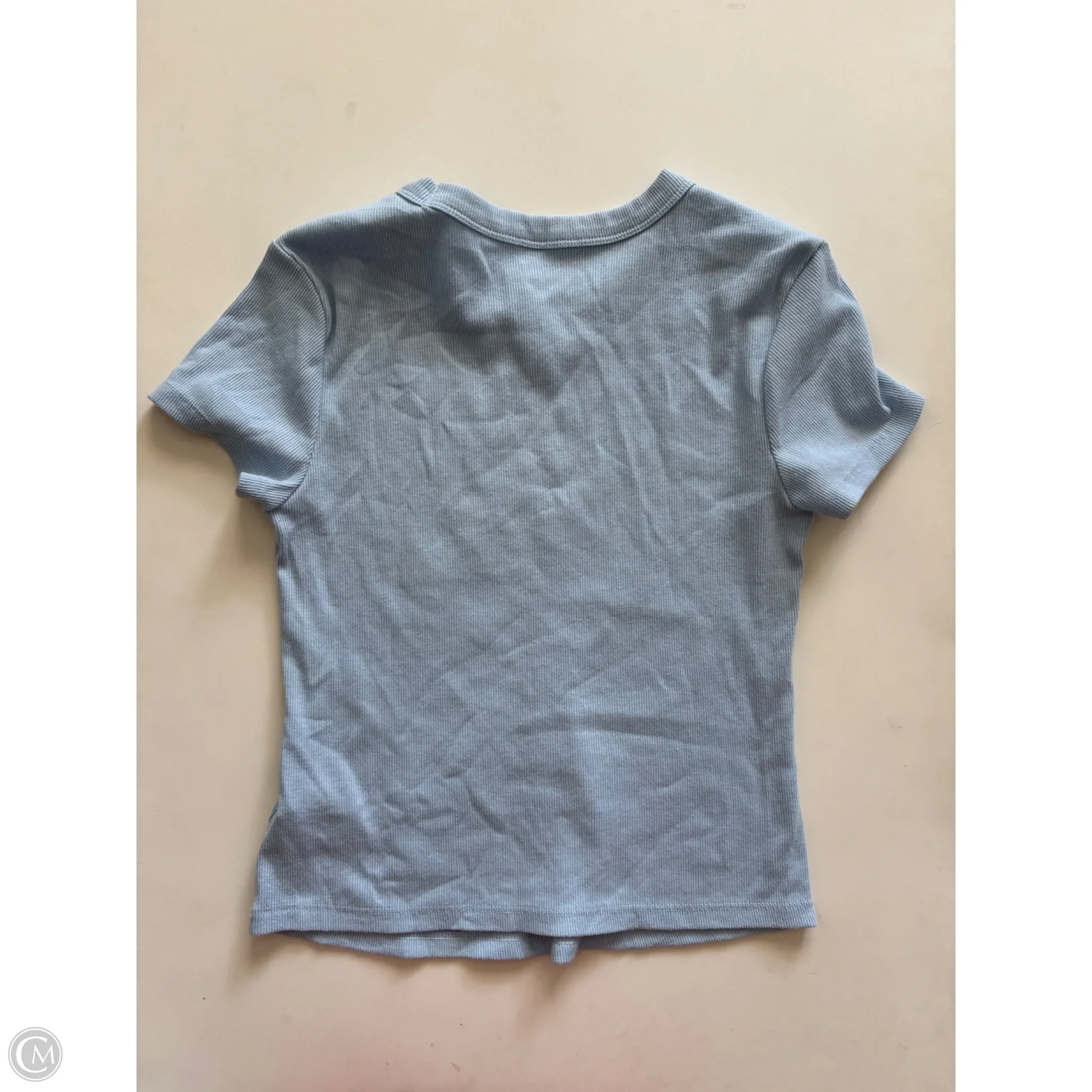 Top Short Sleeve By Old Navy In Blue, Size: M - Image 2