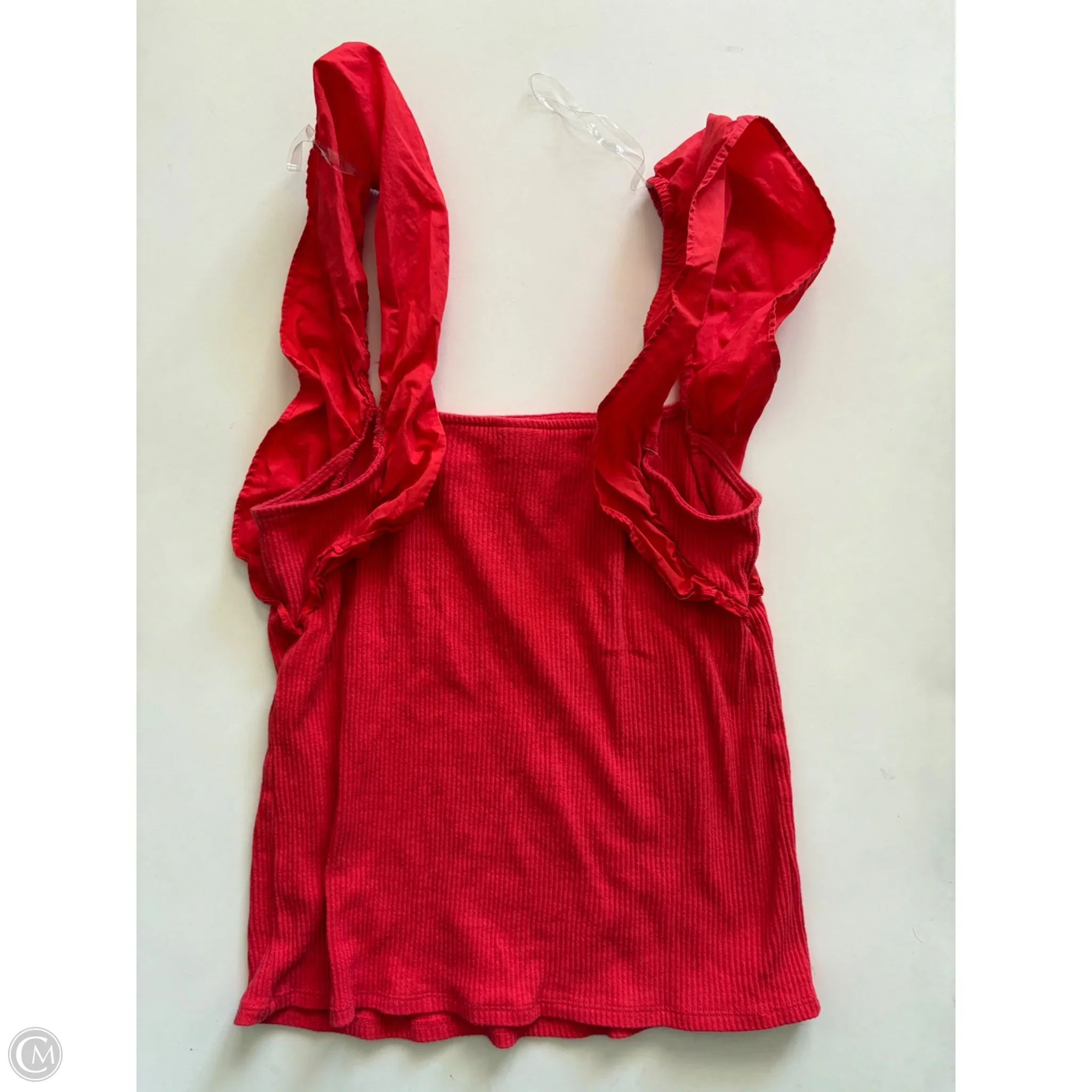 Top Short Sleeve By A New Day In Red, Size: L - Image 2