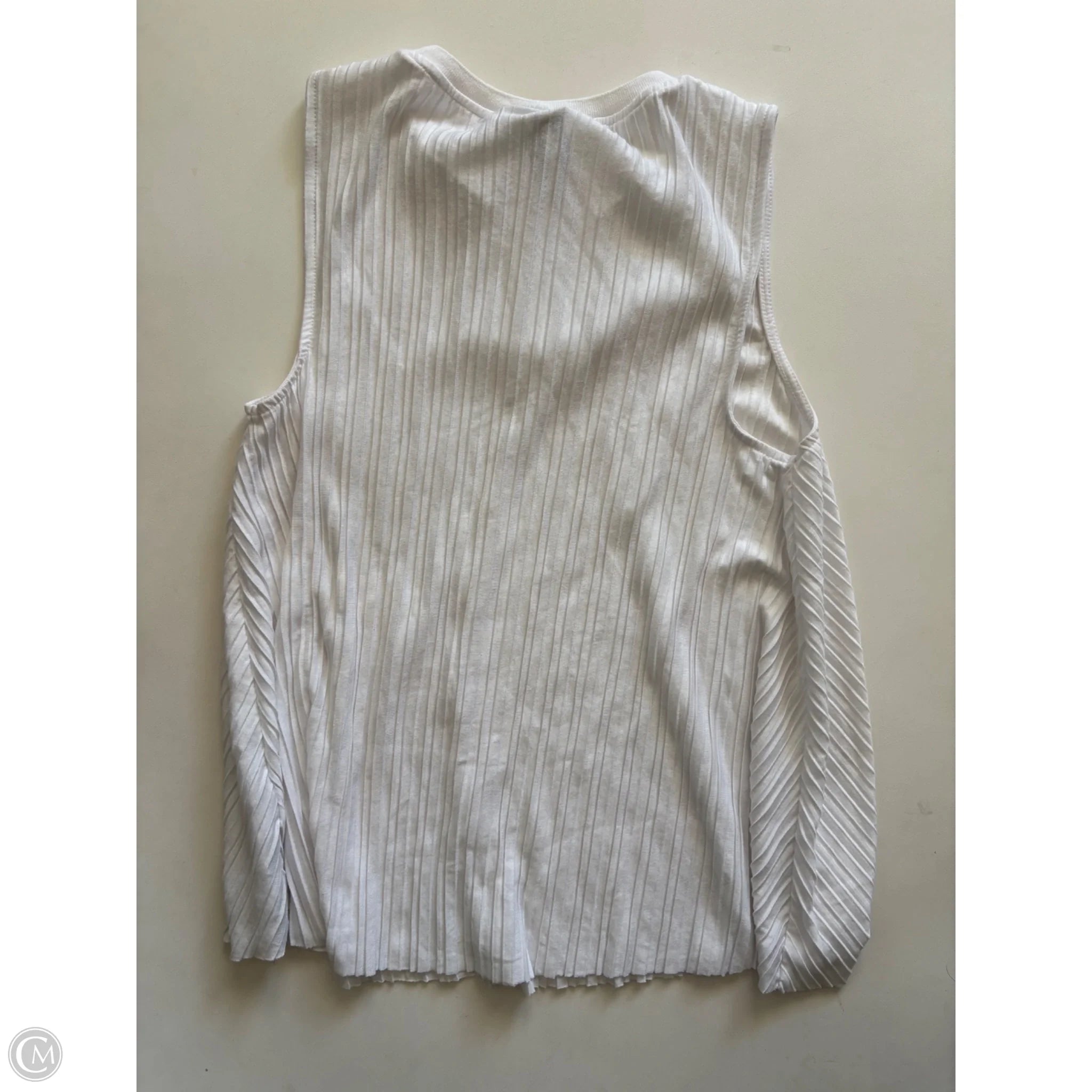 Top Sleeveless By A New Day In White, Size: M - Image 2
