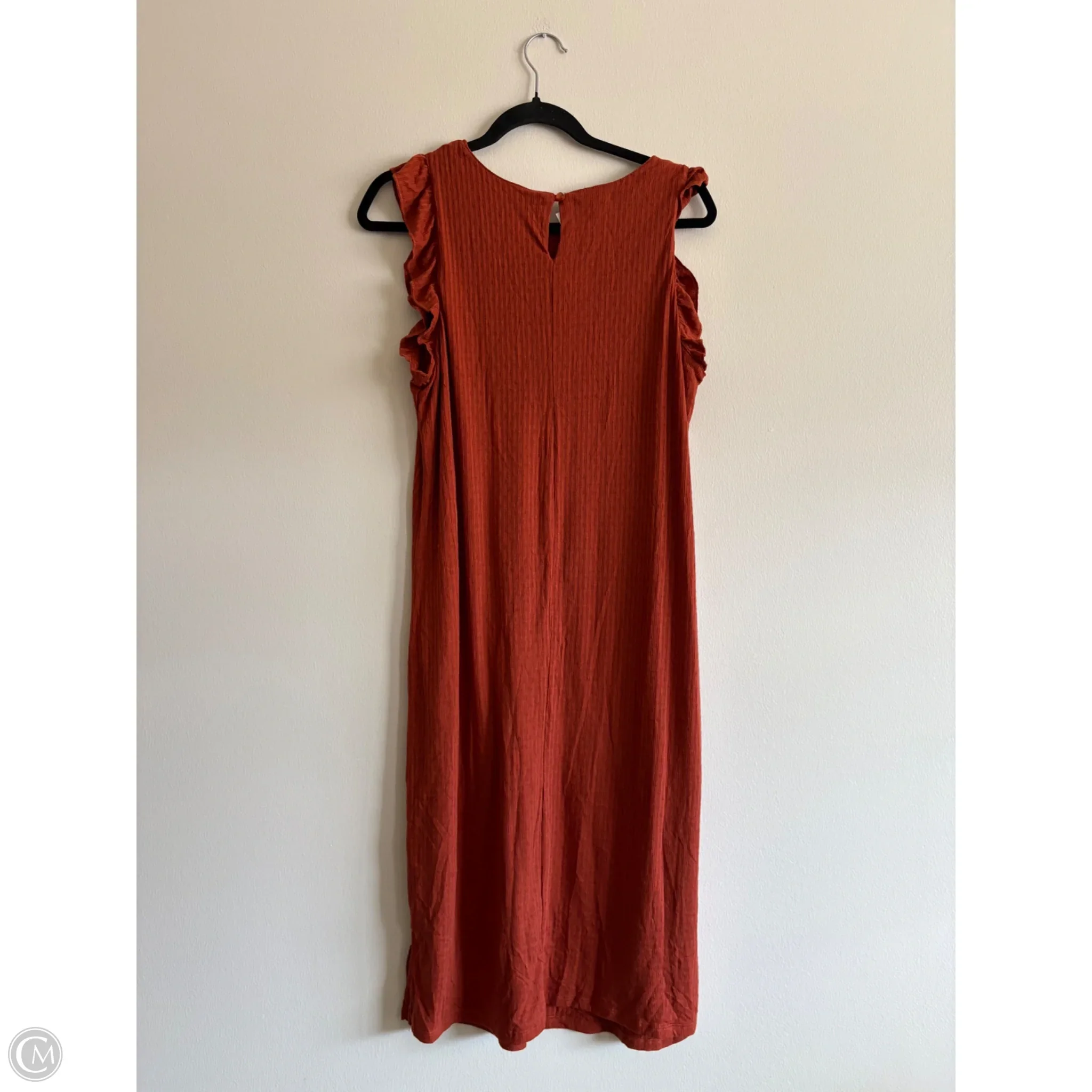Dress Casual Maxi By Maurices In Orange, Size: Xl - Image 2
