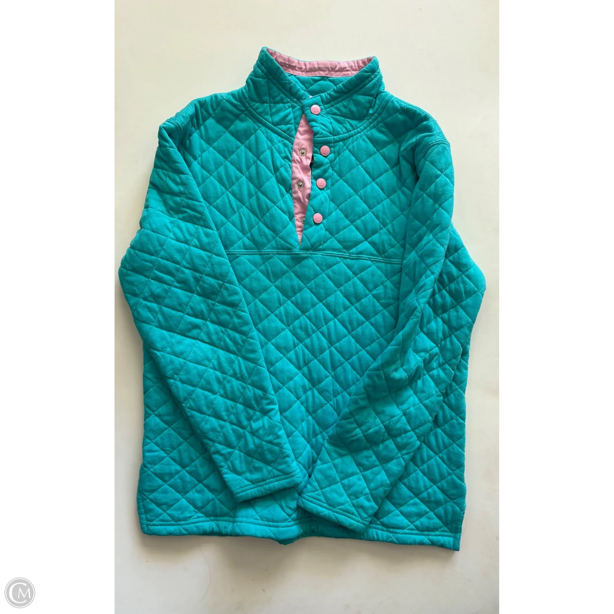 Sweatshirt Crewneck By Lauren Jeans Co In Blue, Size: M - Image 1