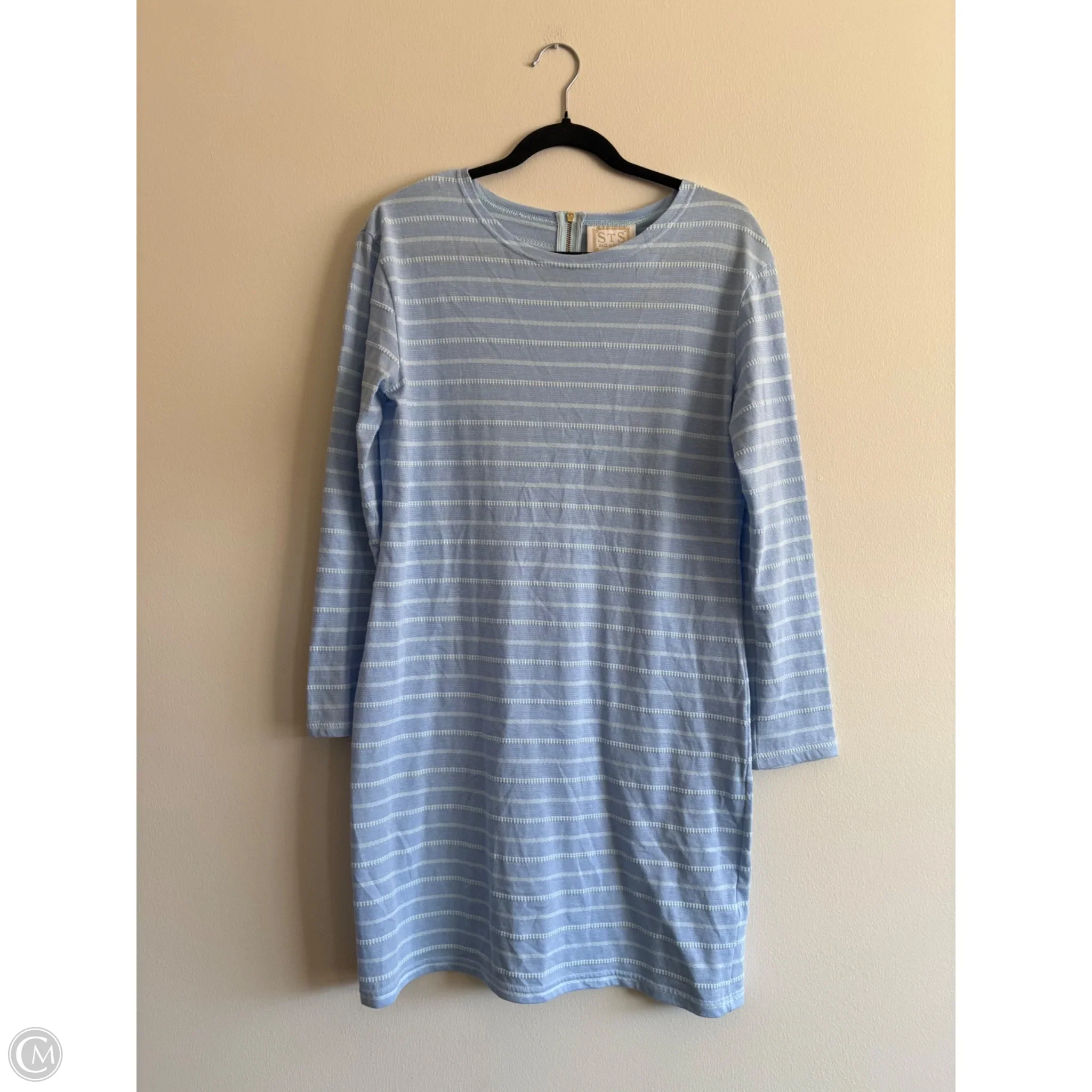 Dress Casual Midi By Sts Blue In Blue, Size: M - Image 1