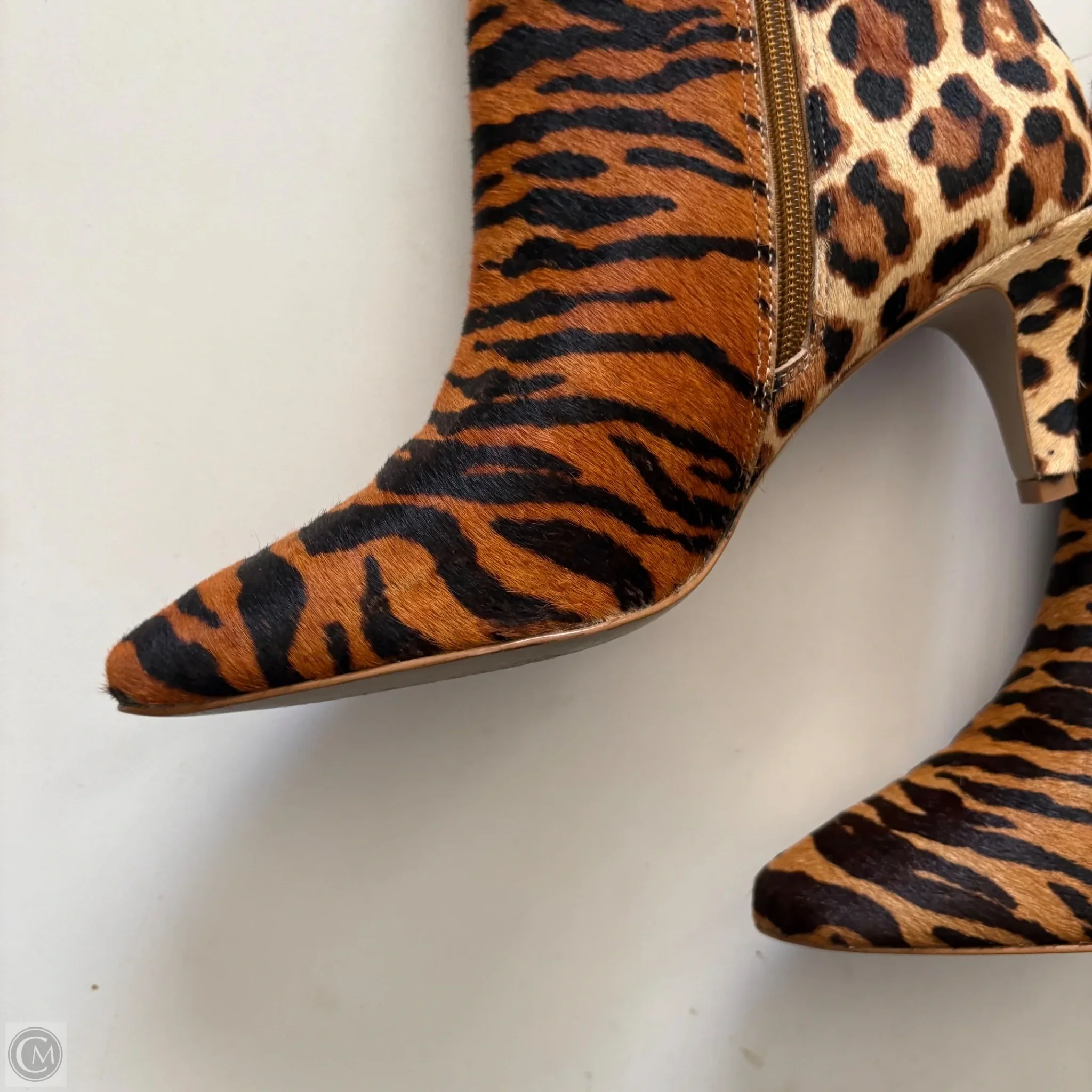 Boots Ankle Heels By Matisse In Animal Print, Size: 8 - Image 3