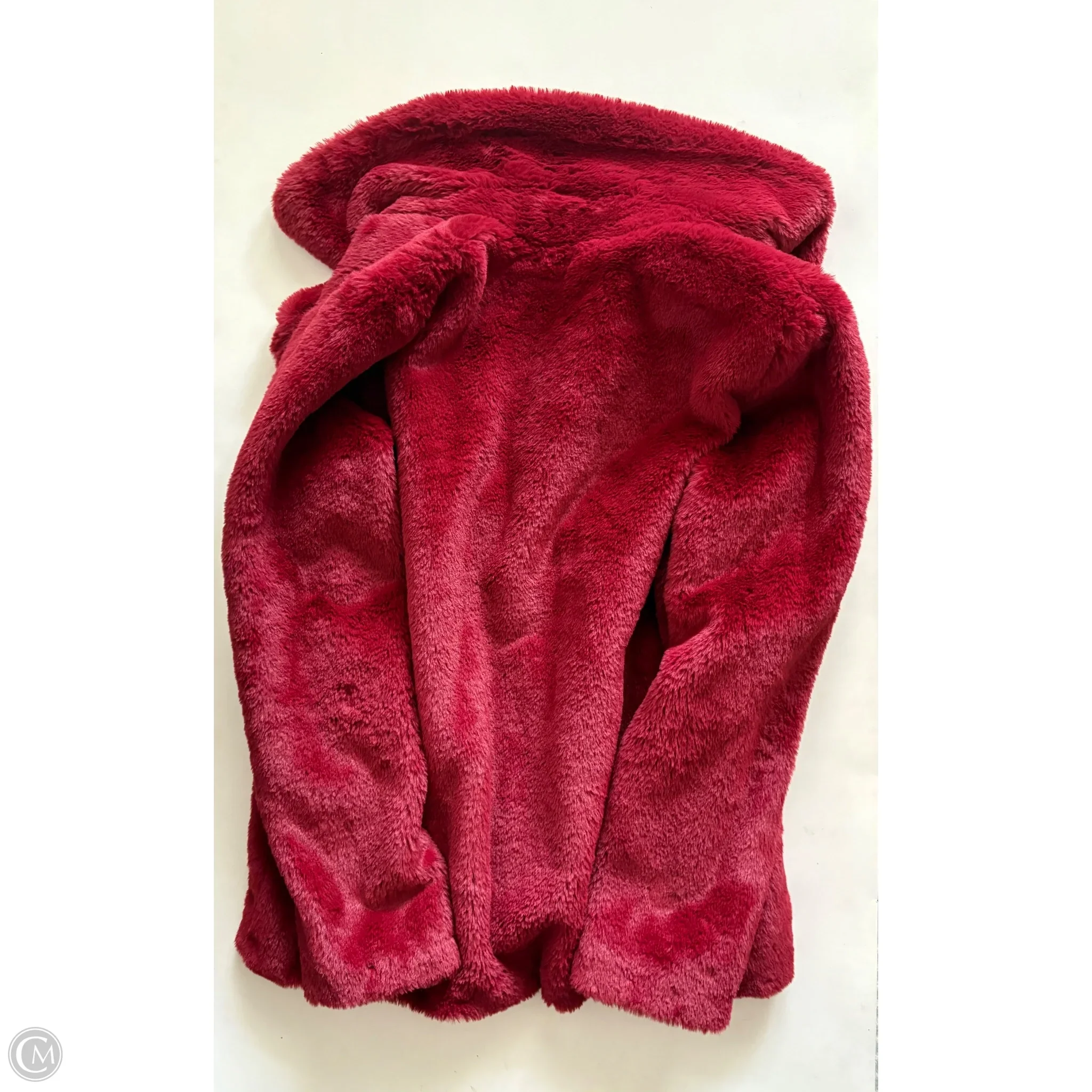 Coat Faux Fur & Sherpa By Rachel Zoe In Rose Gold, Size: M - Image 2