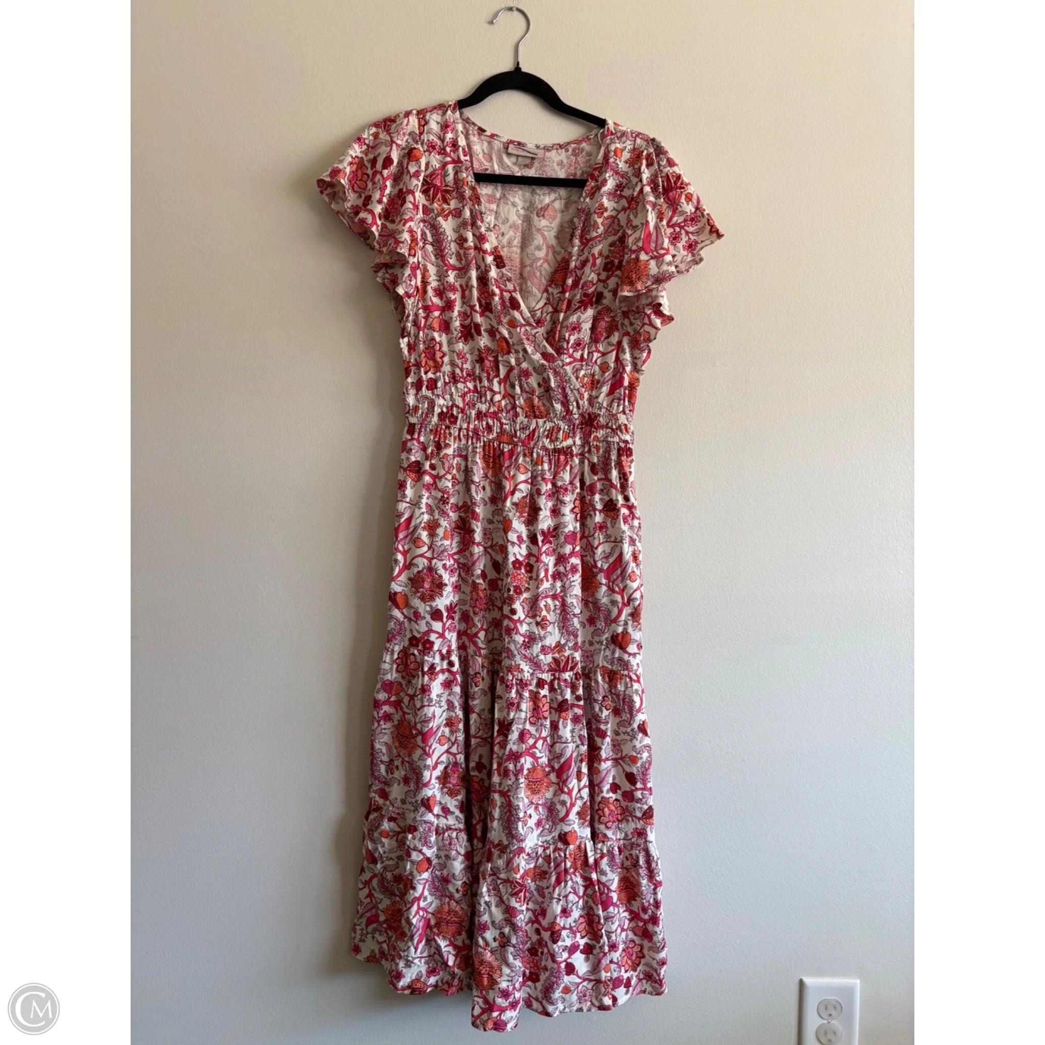 Dress Casual Maxi By Knox Rose In Floral Print, Size: S - Image 1