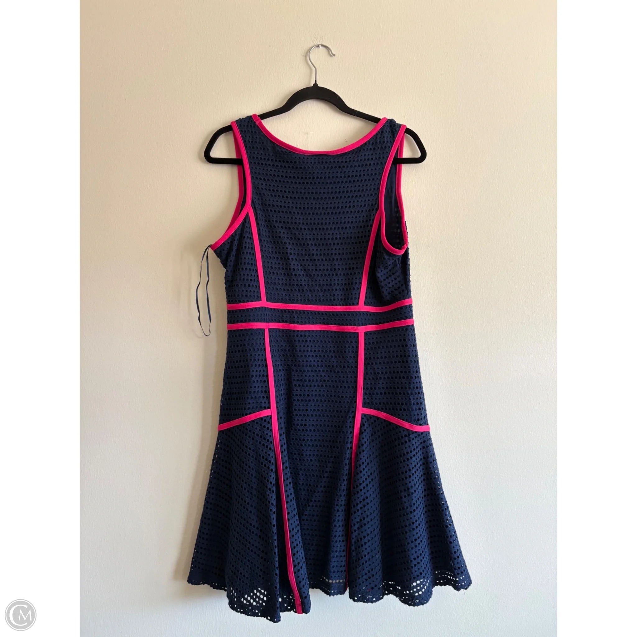 Dress Casual Midi By Cynthia Rowley In Navy, Size: Xl - Image 2