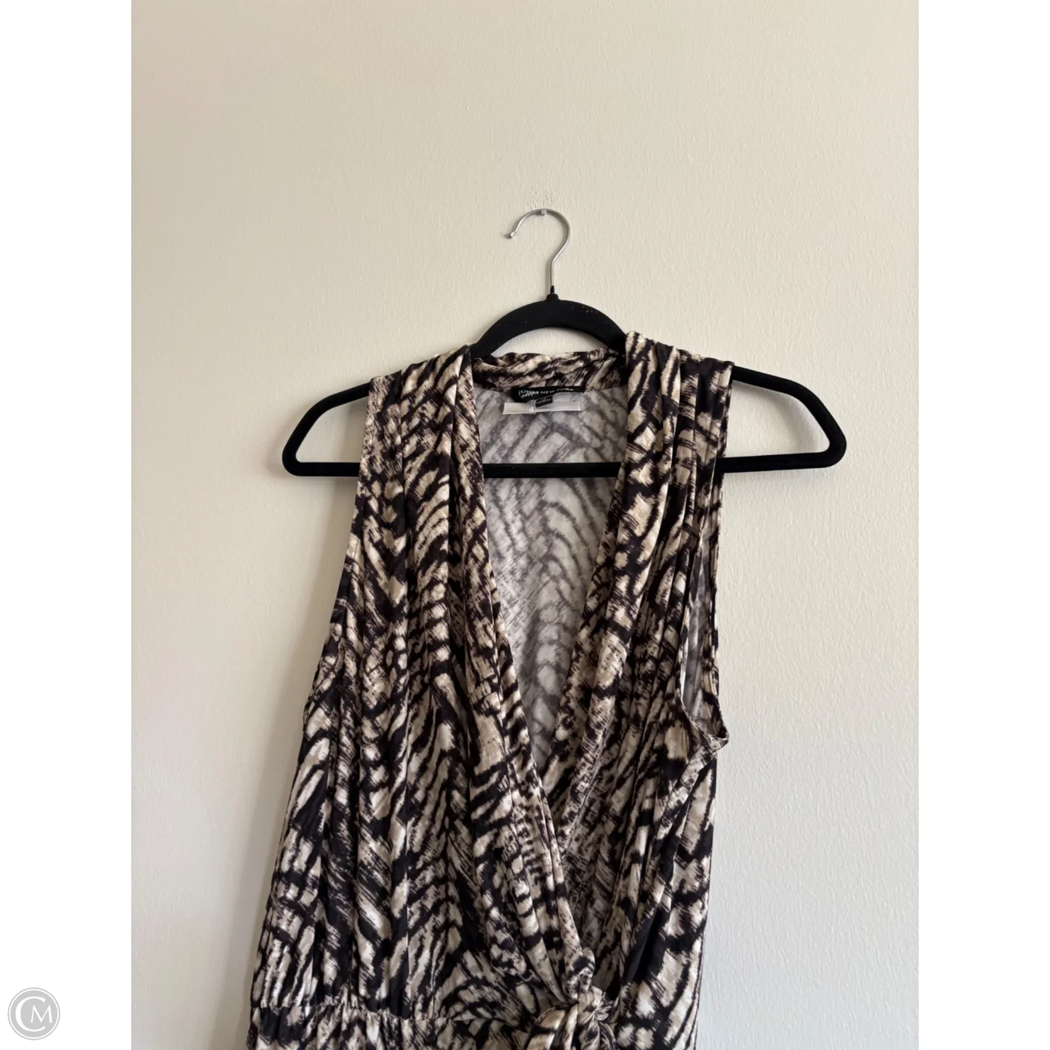 Dress Casual Midi By Jones New York In Brown, Size: L - Image 3