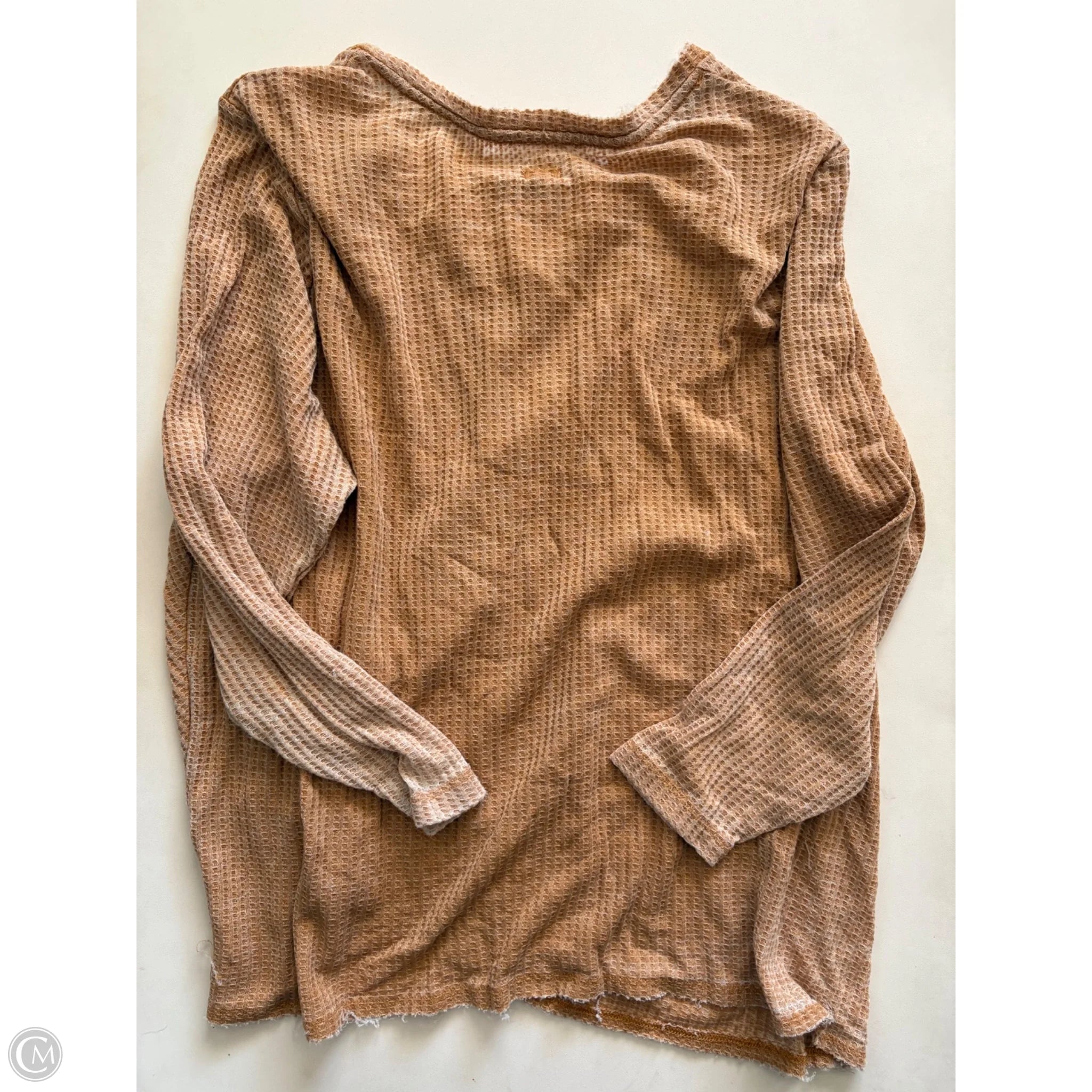 Top Long Sleeve By True Craft In Yellow, Size: 2x - Image 2