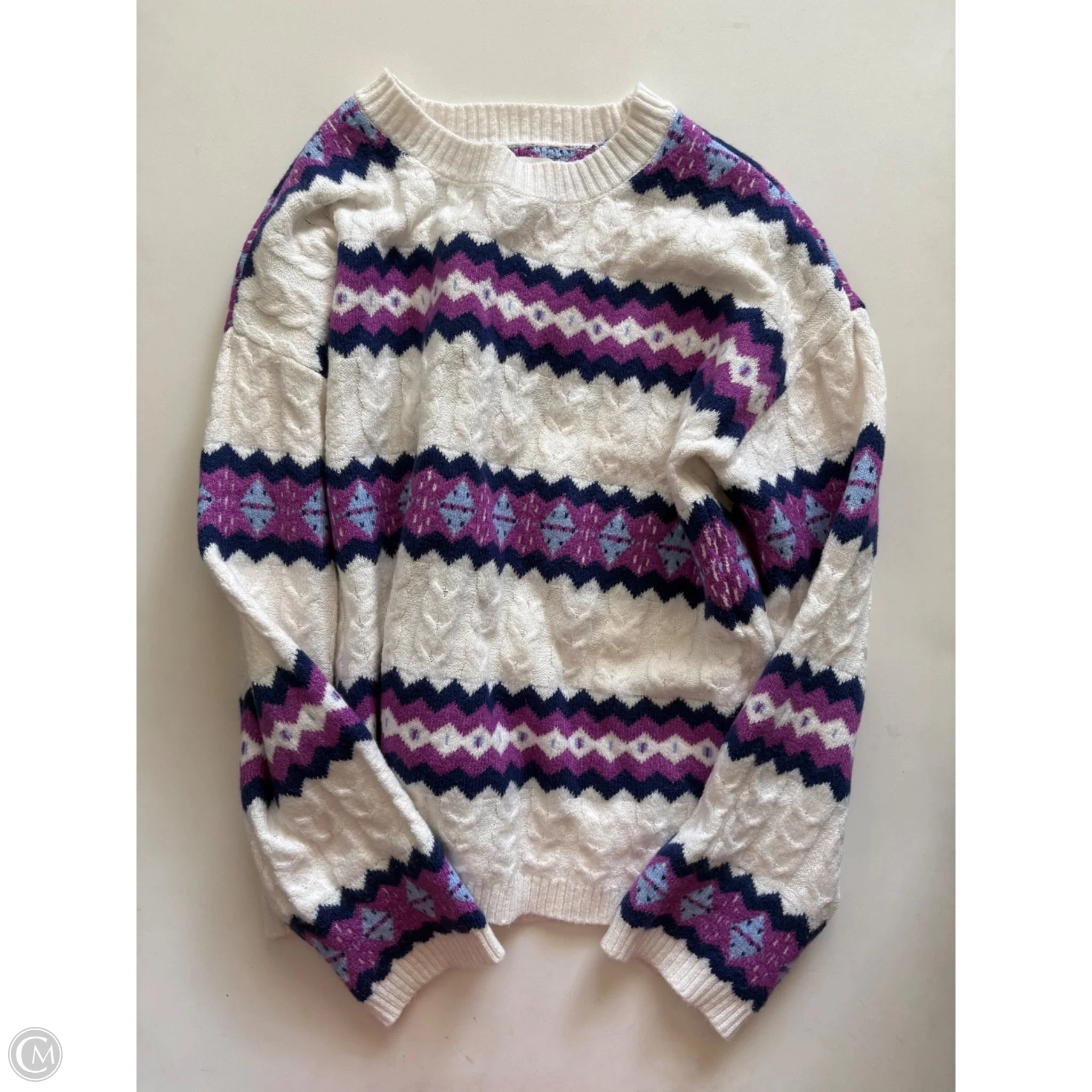 Sweater By Loft In Multi-colored, Size: S - Image 1