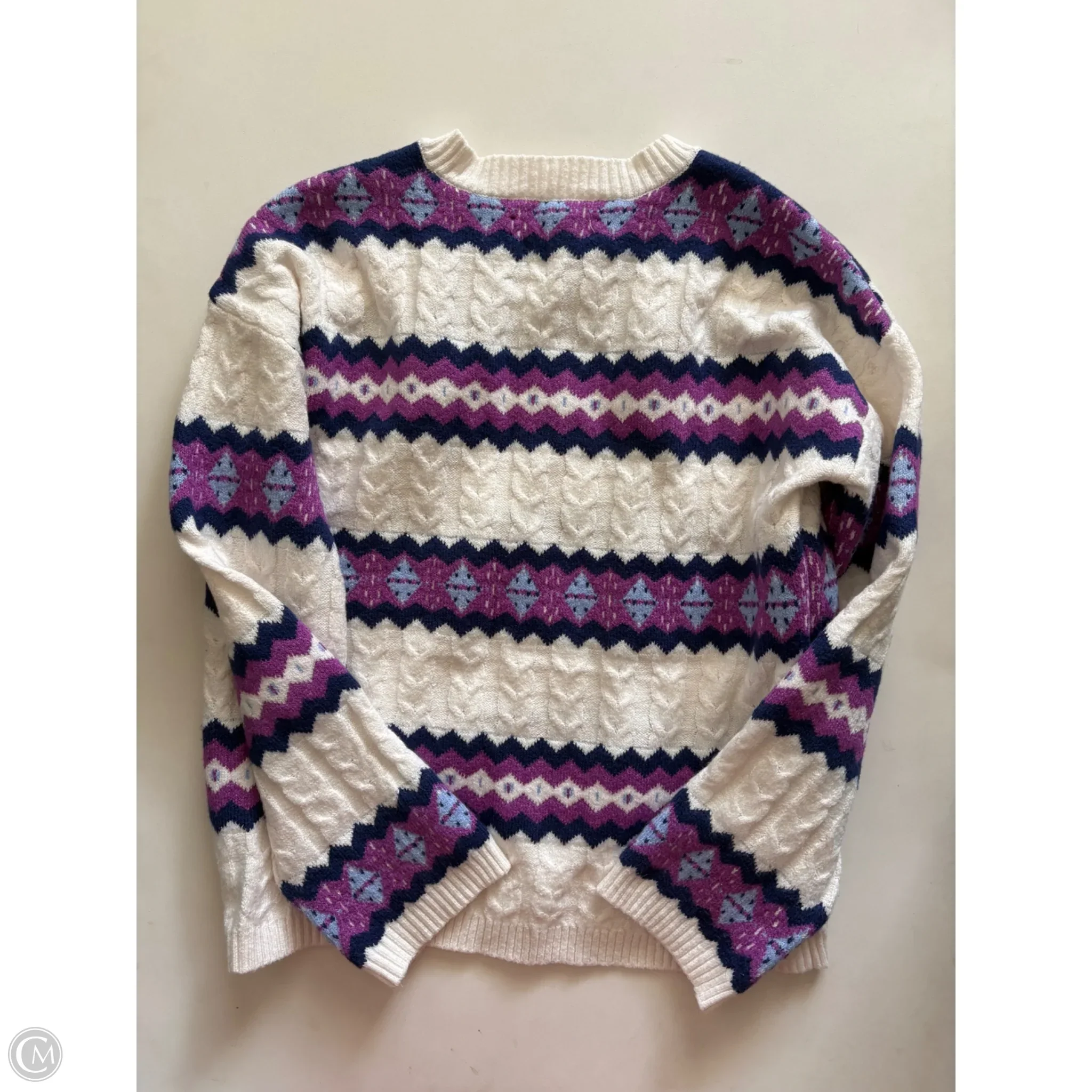 Sweater By Loft In Multi-colored, Size: S - Image 2