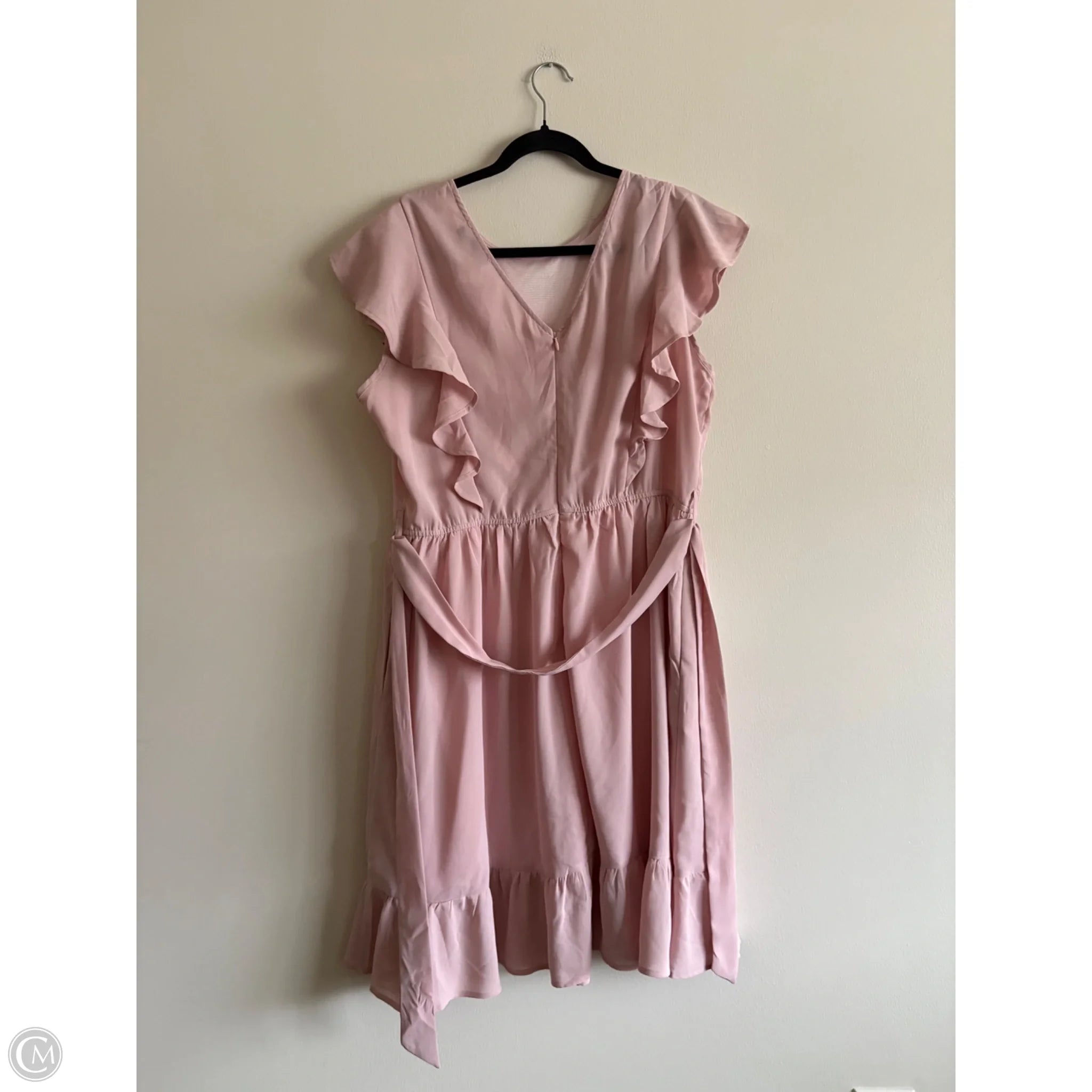 Dress Casual Midi By Kancy Kole In Pink, Size: Xl - Image 2