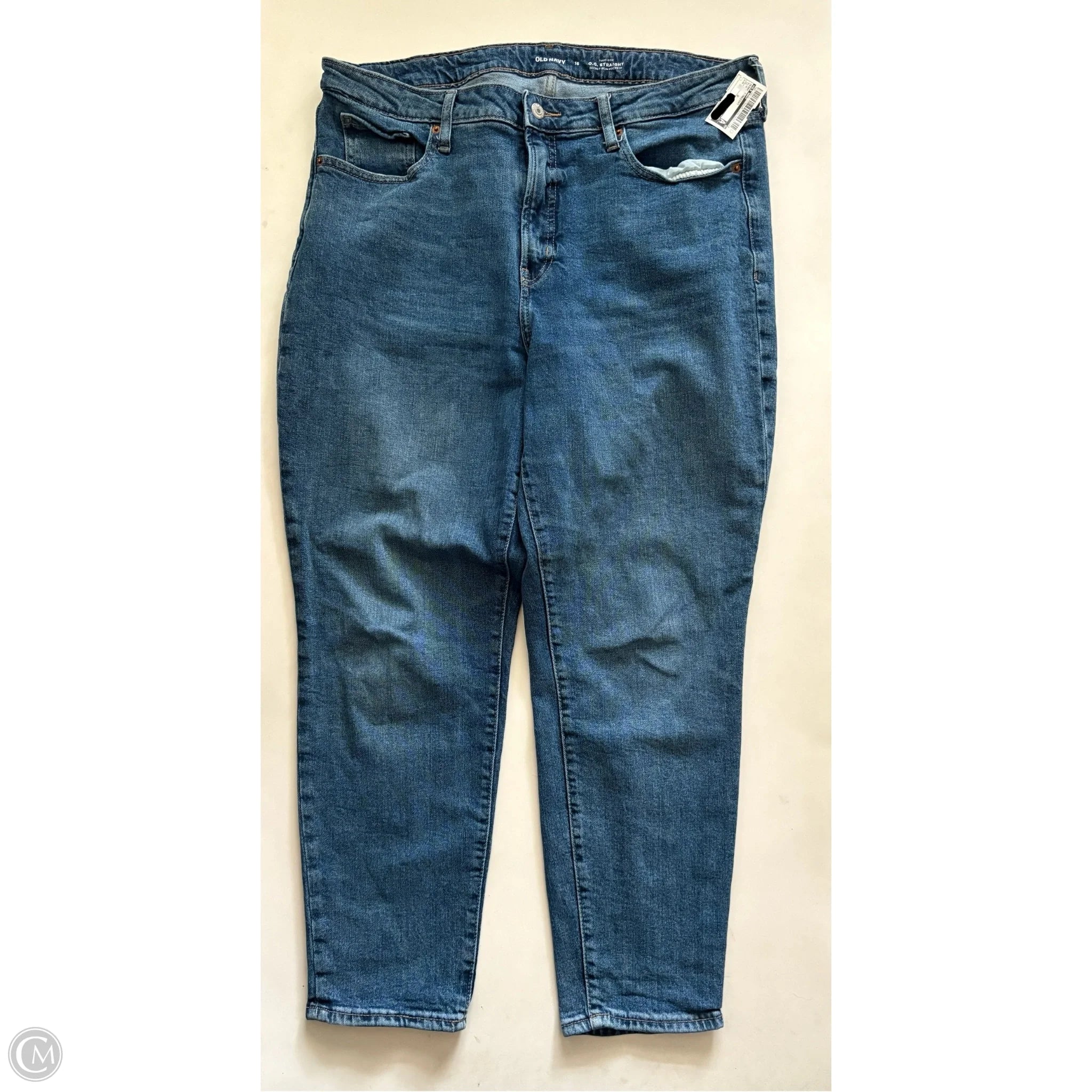Jeans Straight By Old Navy In Blue, Size: 16 - Image 1