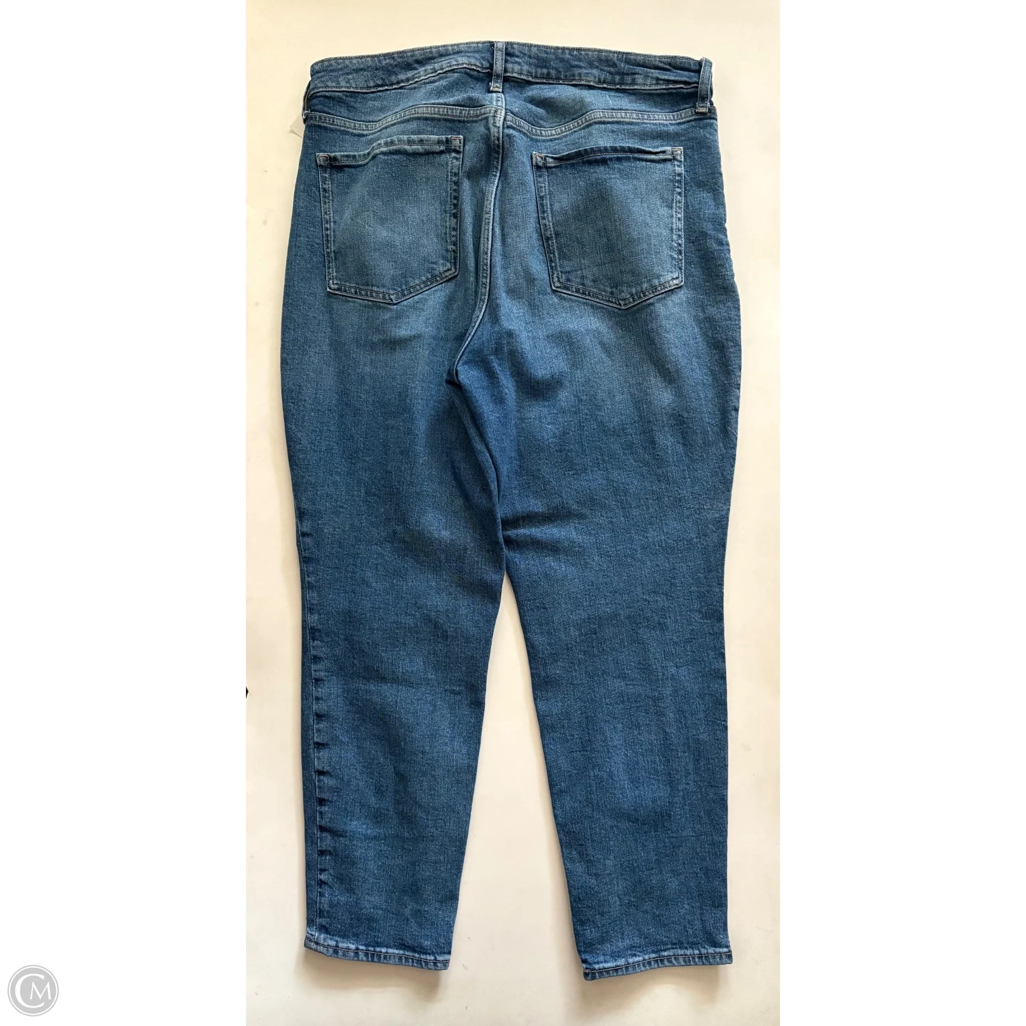 Jeans Straight By Old Navy In Blue, Size: 16 - Image 2