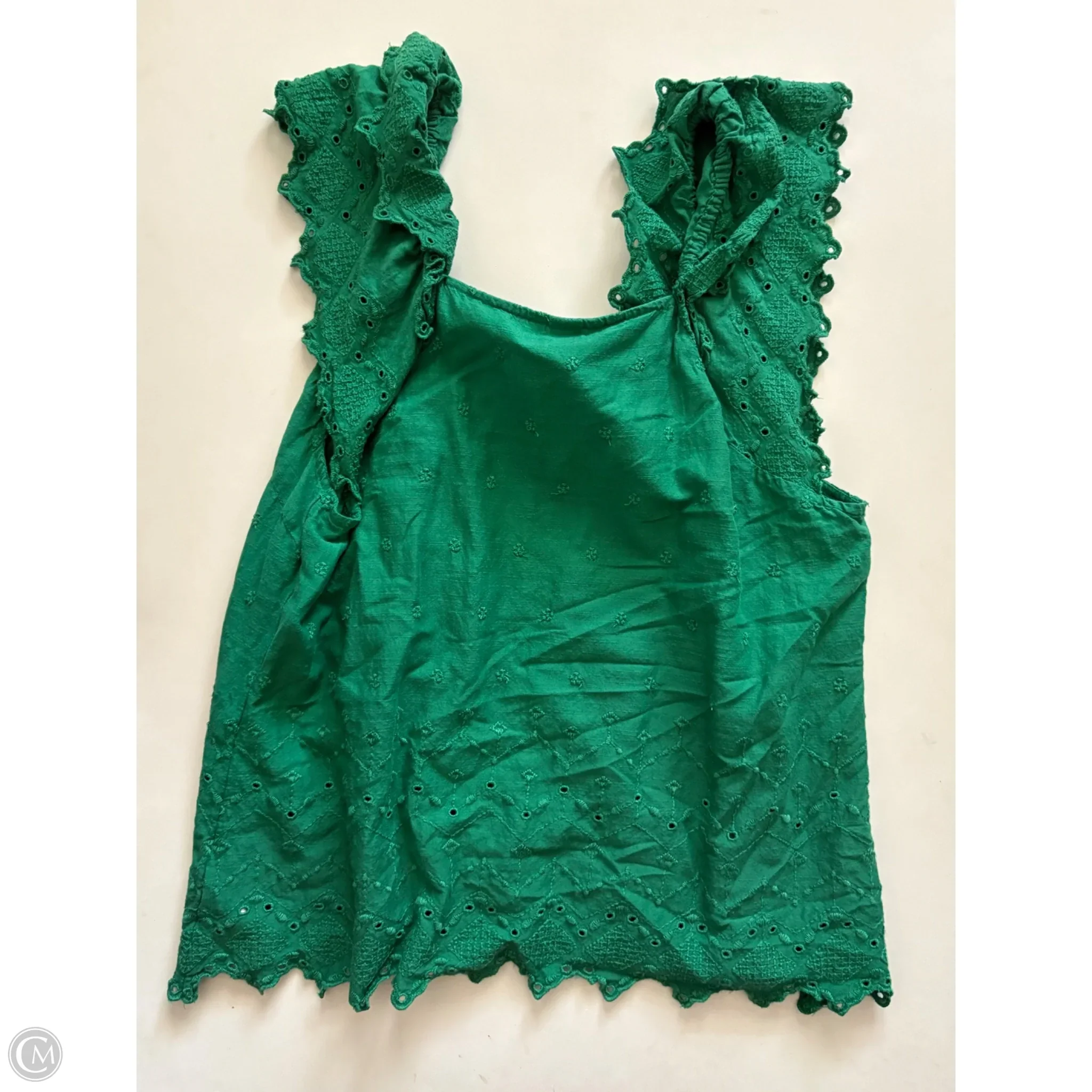 Top Short Sleeve By Old Navy In Green, Size: L - Image 2