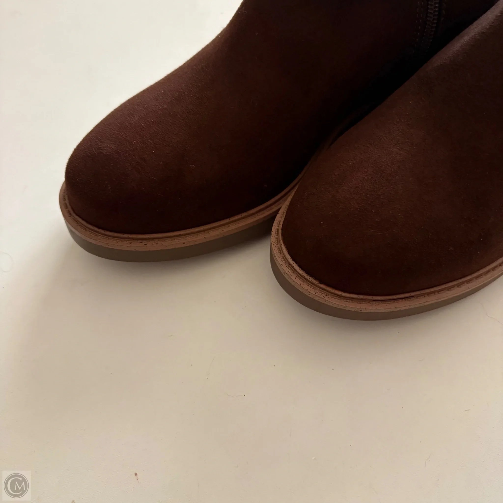 Boots Ankle Heels By Esprit In Brown, Size: 8.5 - Image 3