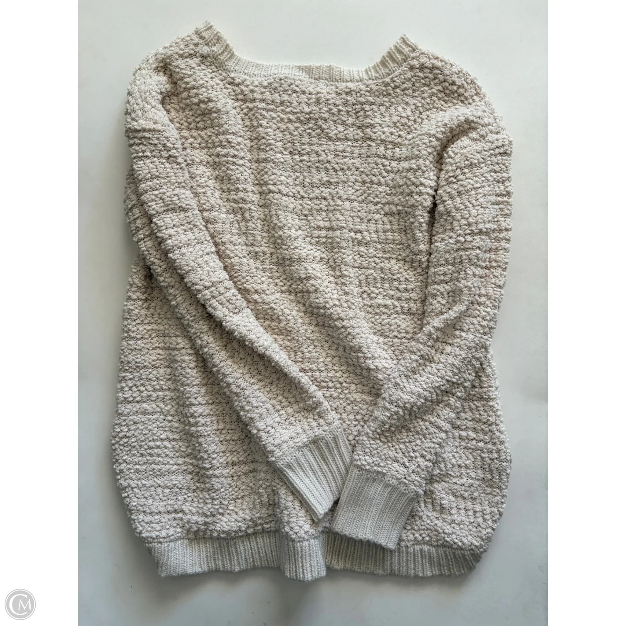 Sweater By Sabrina Lauren In Cream, Size: M - Image 2