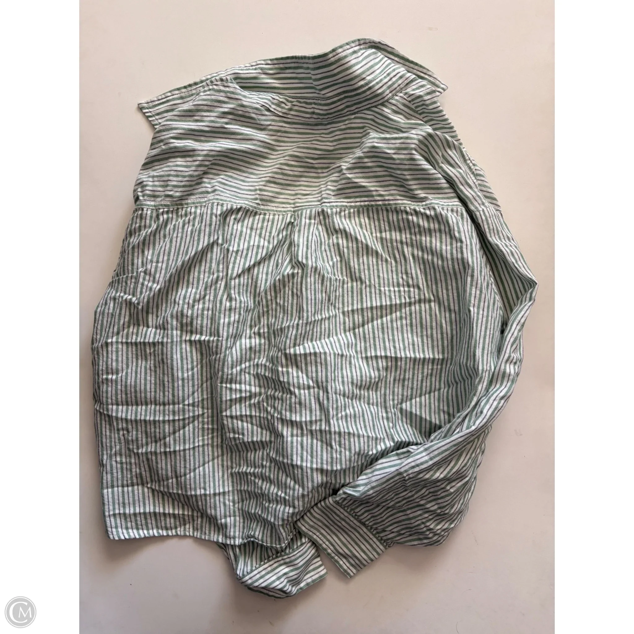 Top Long Sleeve By Old Navy In Striped Pattern, Size: Xl - Image 2