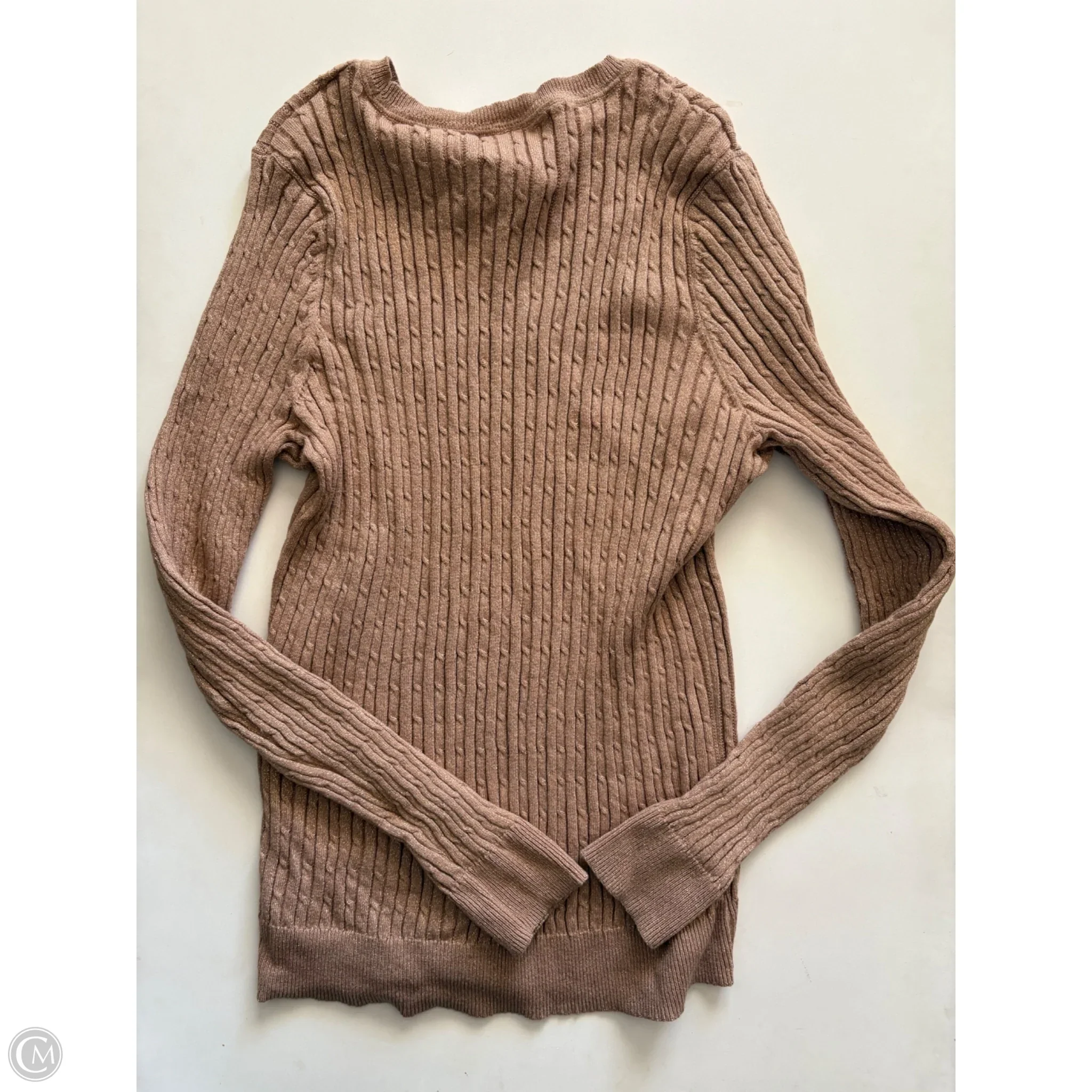 Sweater By Kim Rogers In Gold, Size: Xl - Image 2