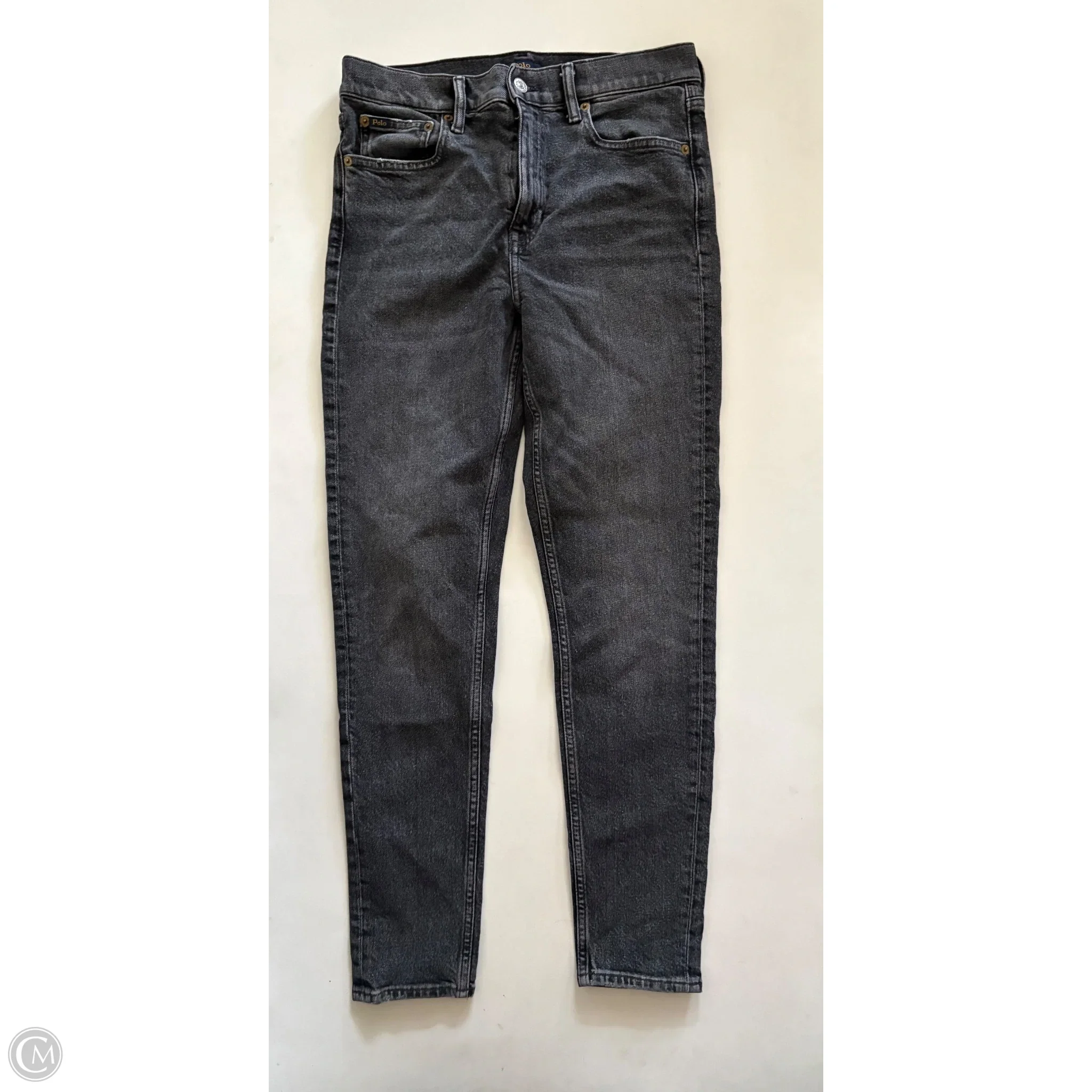 Jeans Straight By Polo Ralph Lauren In Black, Size: 6 - Image 1