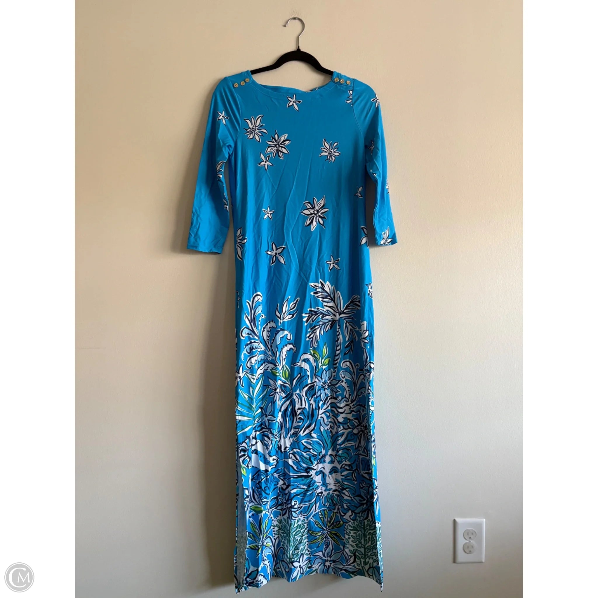 Dress Designer By Lilly Pulitzer In Blue, Size: S - Image 1