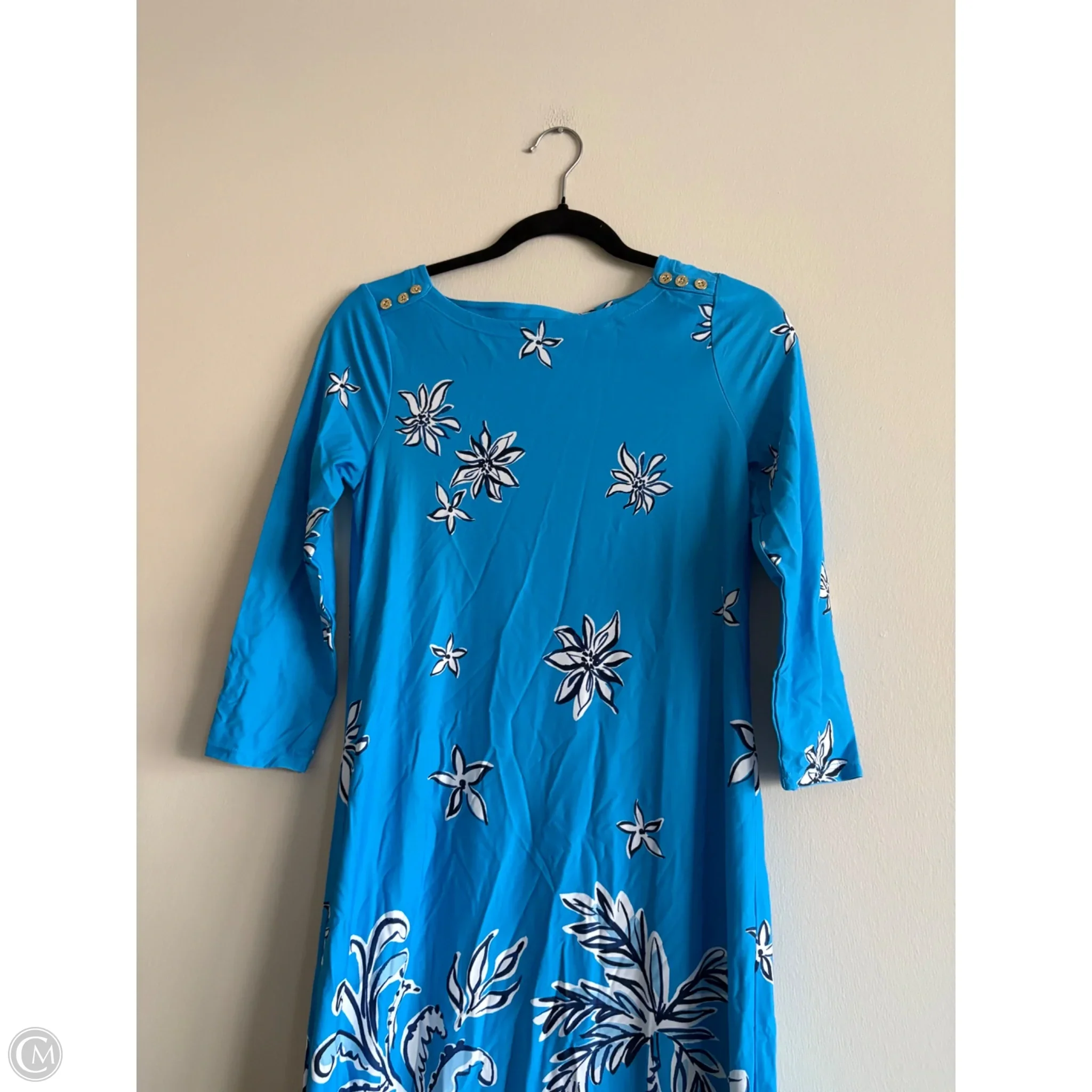 Dress Designer By Lilly Pulitzer In Blue, Size: S - Image 3