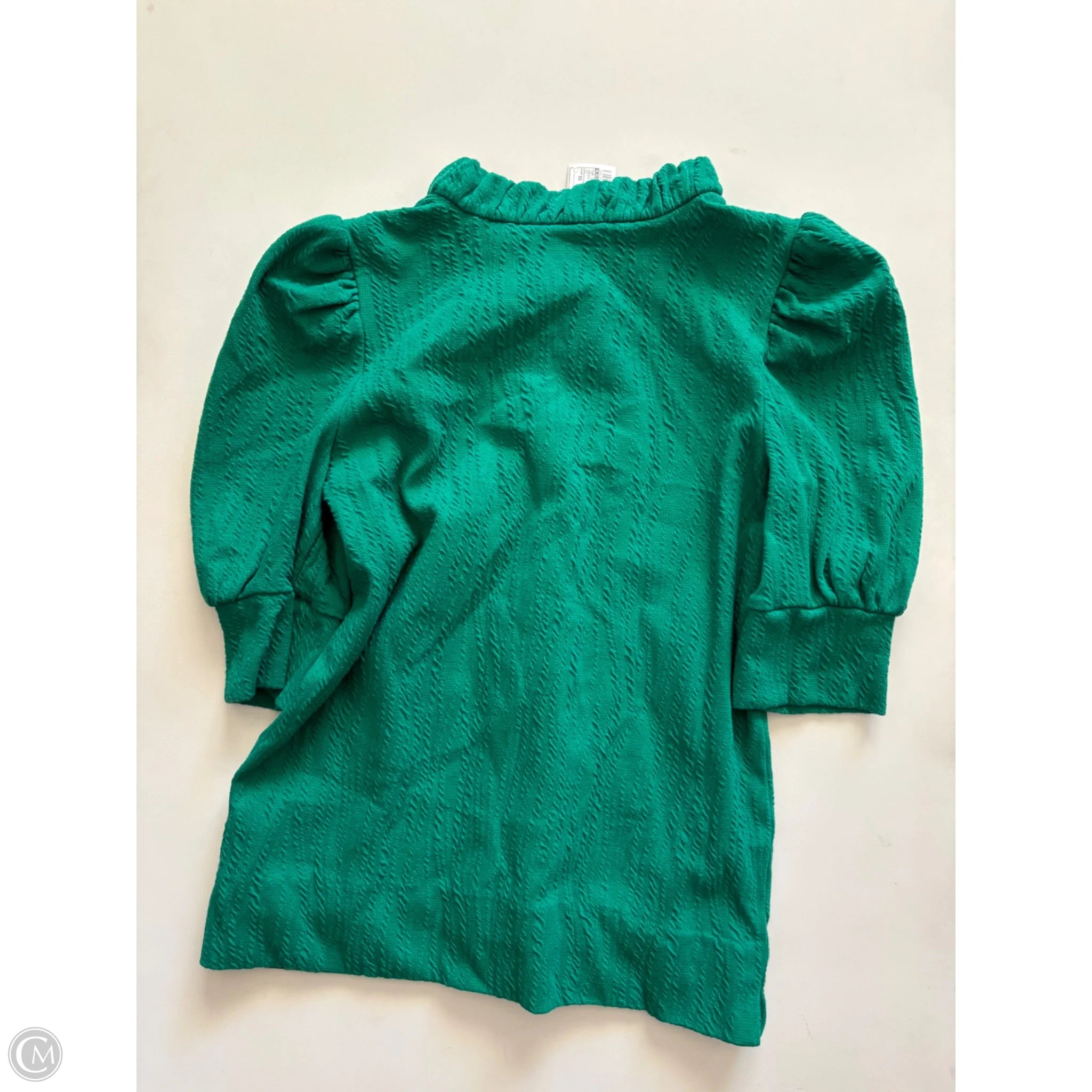 Top Short Sleeve Designer By Lilly Pulitzer In Green, Size: Xs - Image 2